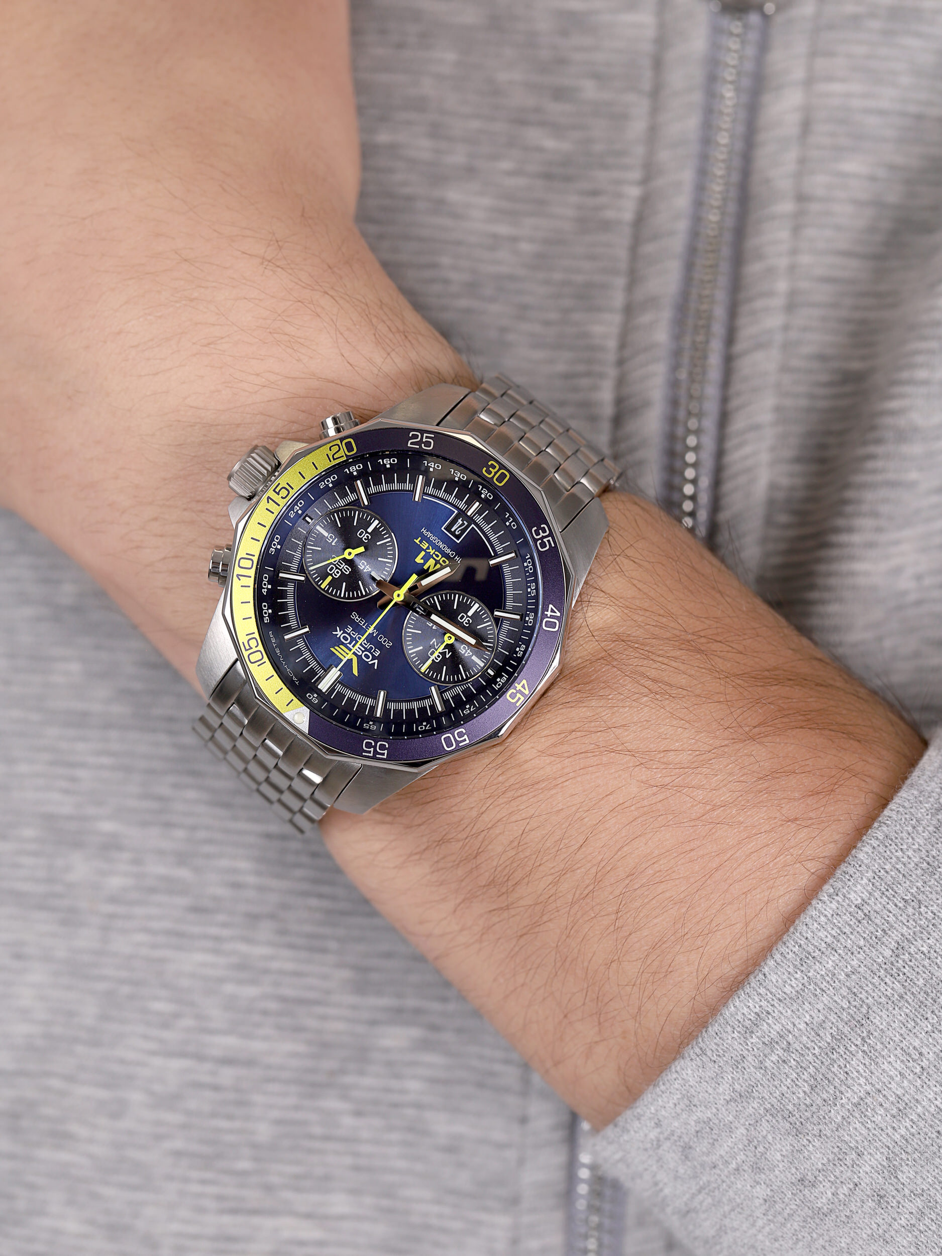 Vostok Europe 6S21-2255253B Rocket N-1 Chrono zegarek klasyczny N1 Rocket - miniatura 3