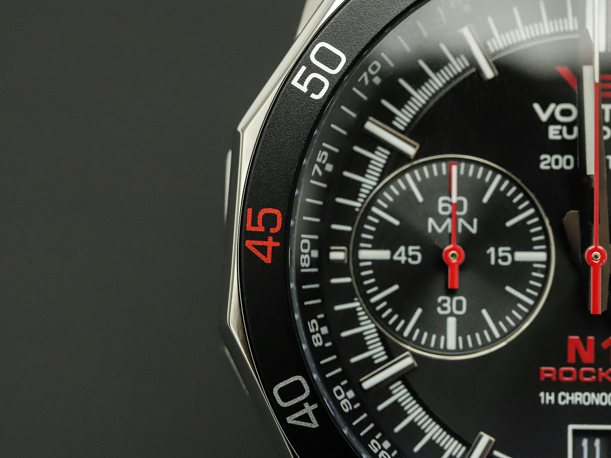 Vostok Europe 6S21-2255295 Rocket N-1 Chrono N1 Rocket klasyczny zegarek srebrny