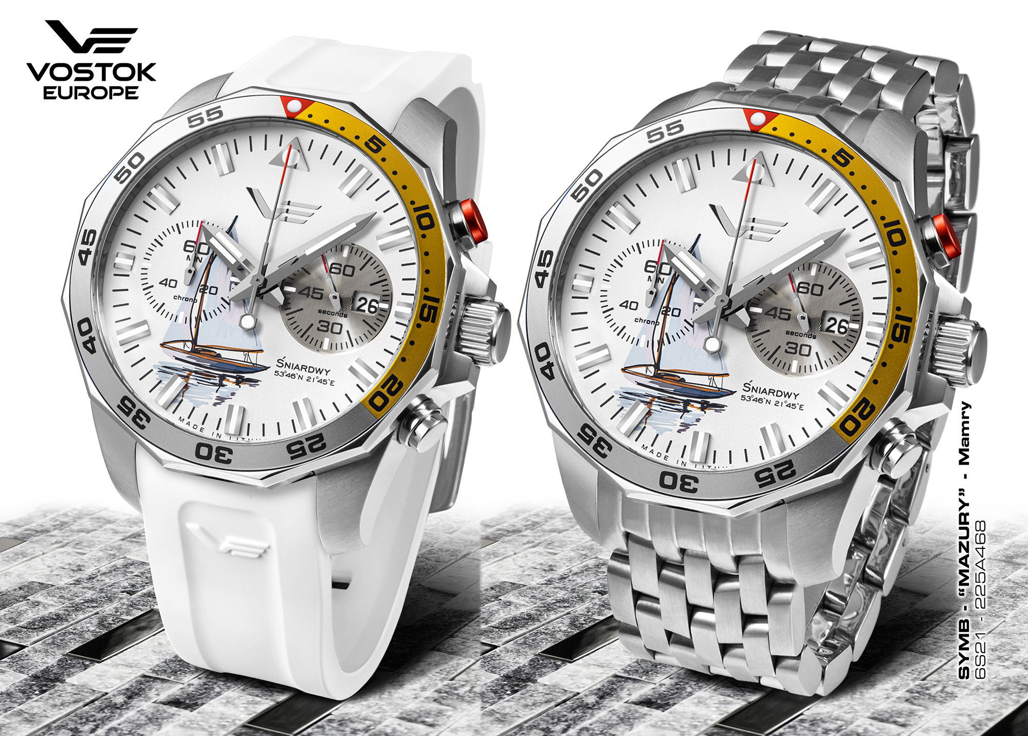 Vostok Europe 6S21-225A467B zegarek - miniatura 2