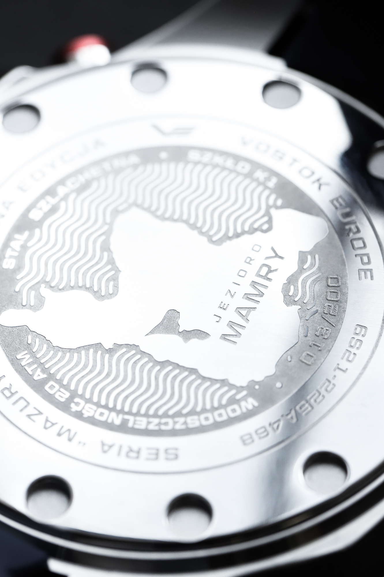 Vostok Europe 6S21-225A468 Mazury - Jezioro Mamry - Rocket N-1 Chrono zegarek sportowy N1 Rocket