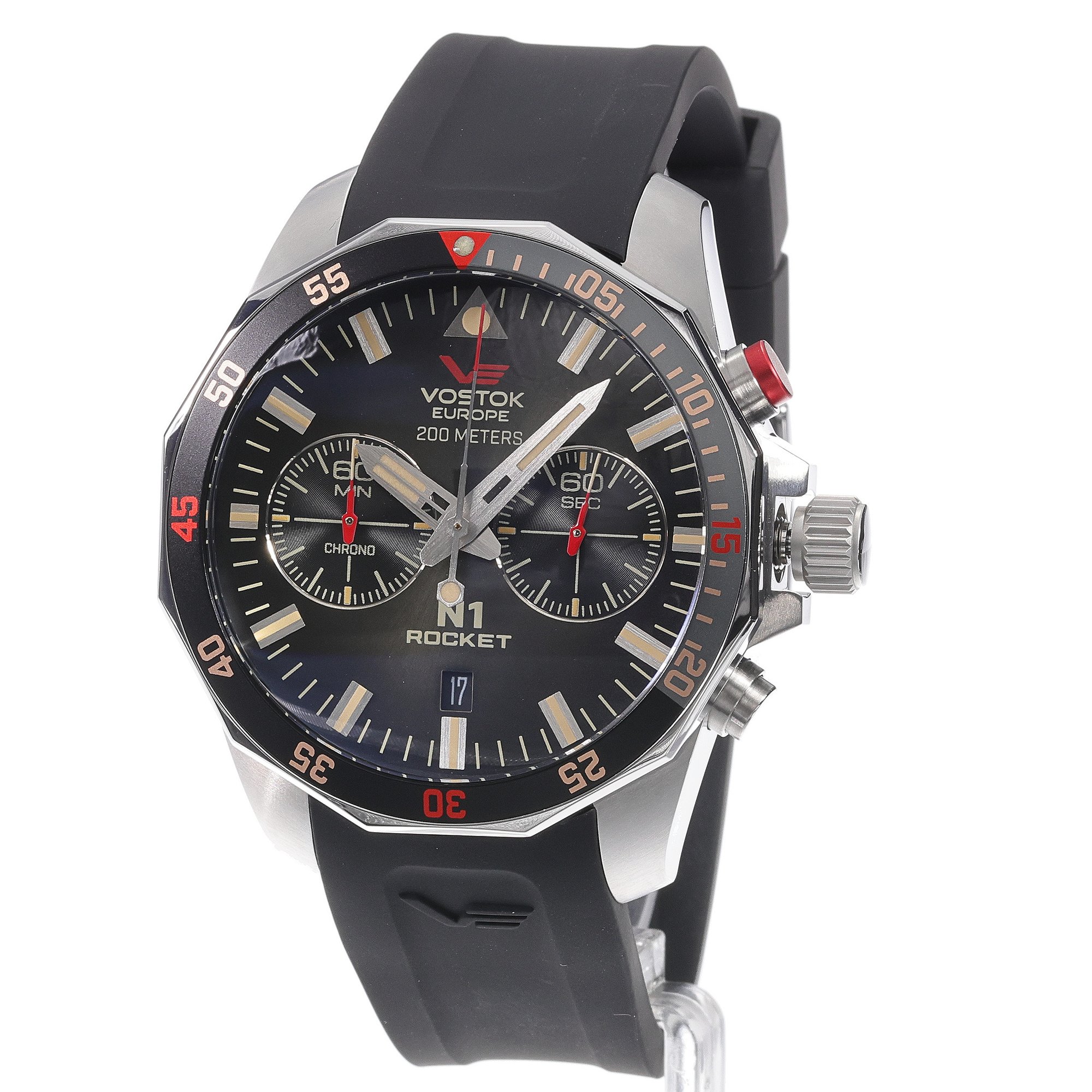 Vostok Europe 6S21-225A618S zegarek klasyczny N1 Rocket