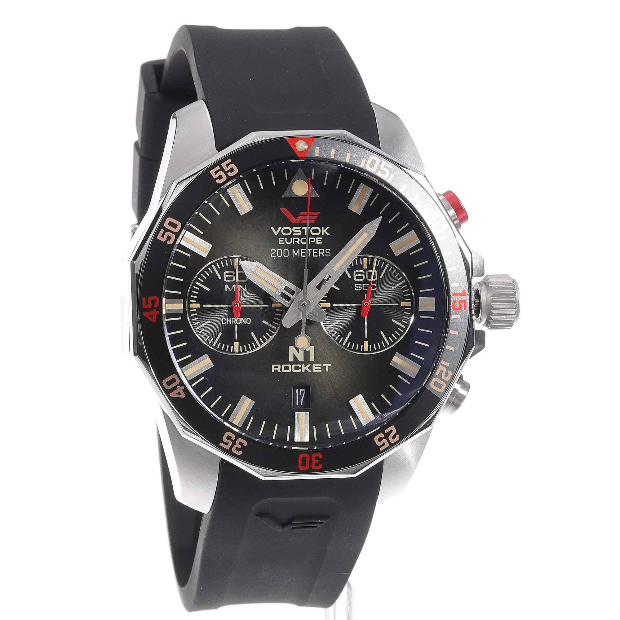 Vostok Europe 6S21-225A618S zegarek męski N1 Rocket