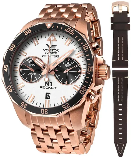 Vostok Europe 6S21-225B619B N1 Rocket Rocket N-1 Chrono