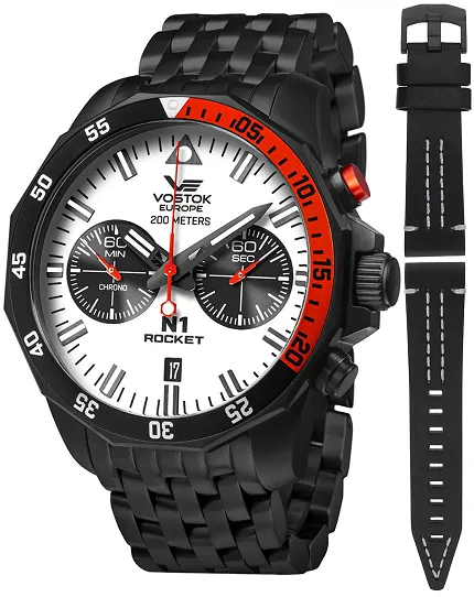 Vostok Europe 6S21-225C620B N1 Rocket Rocket N-1 Chrono - zdjęcie 1