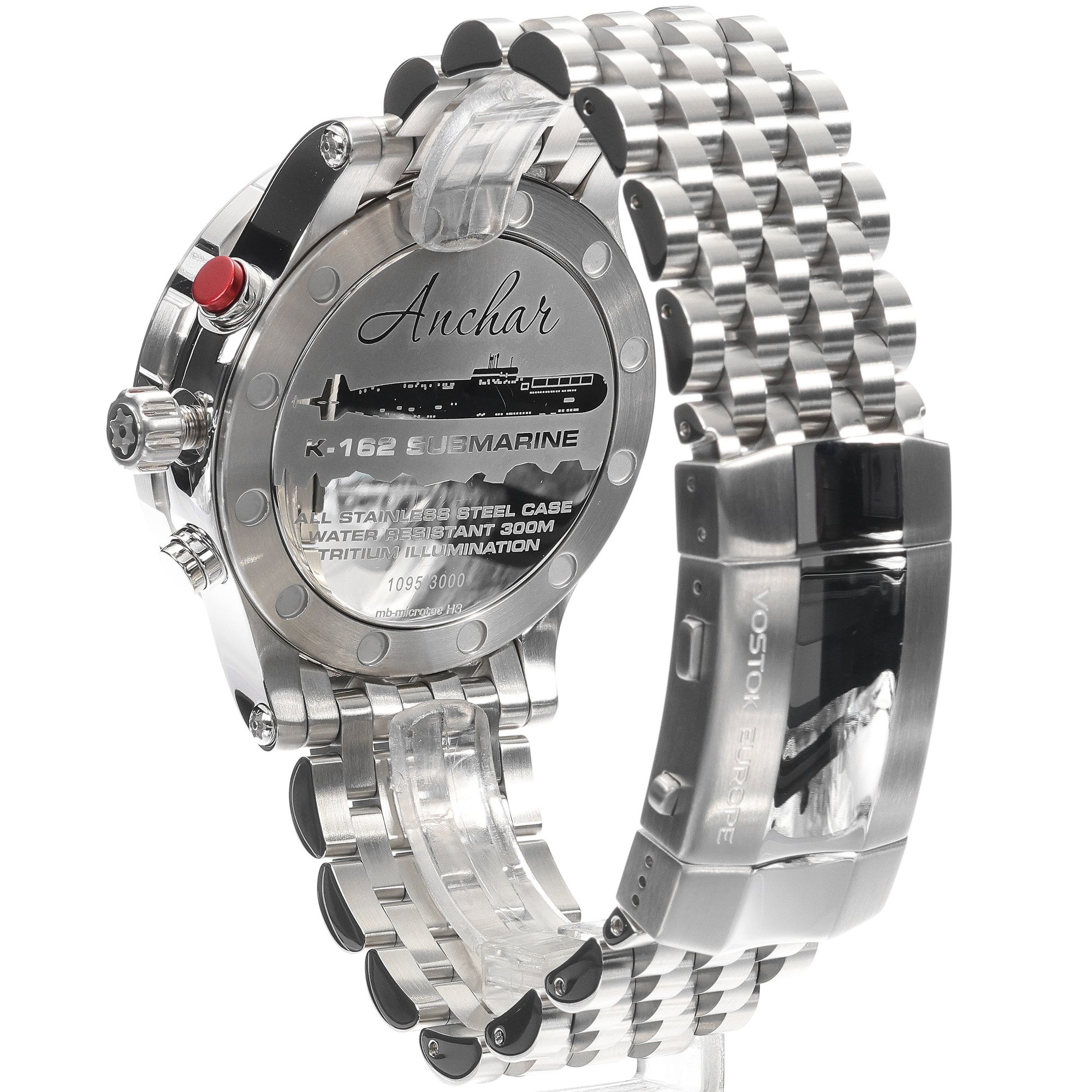 Vostok Europe 6S21-510A583B zegarek męski Anchar srebrny - miniatura 4