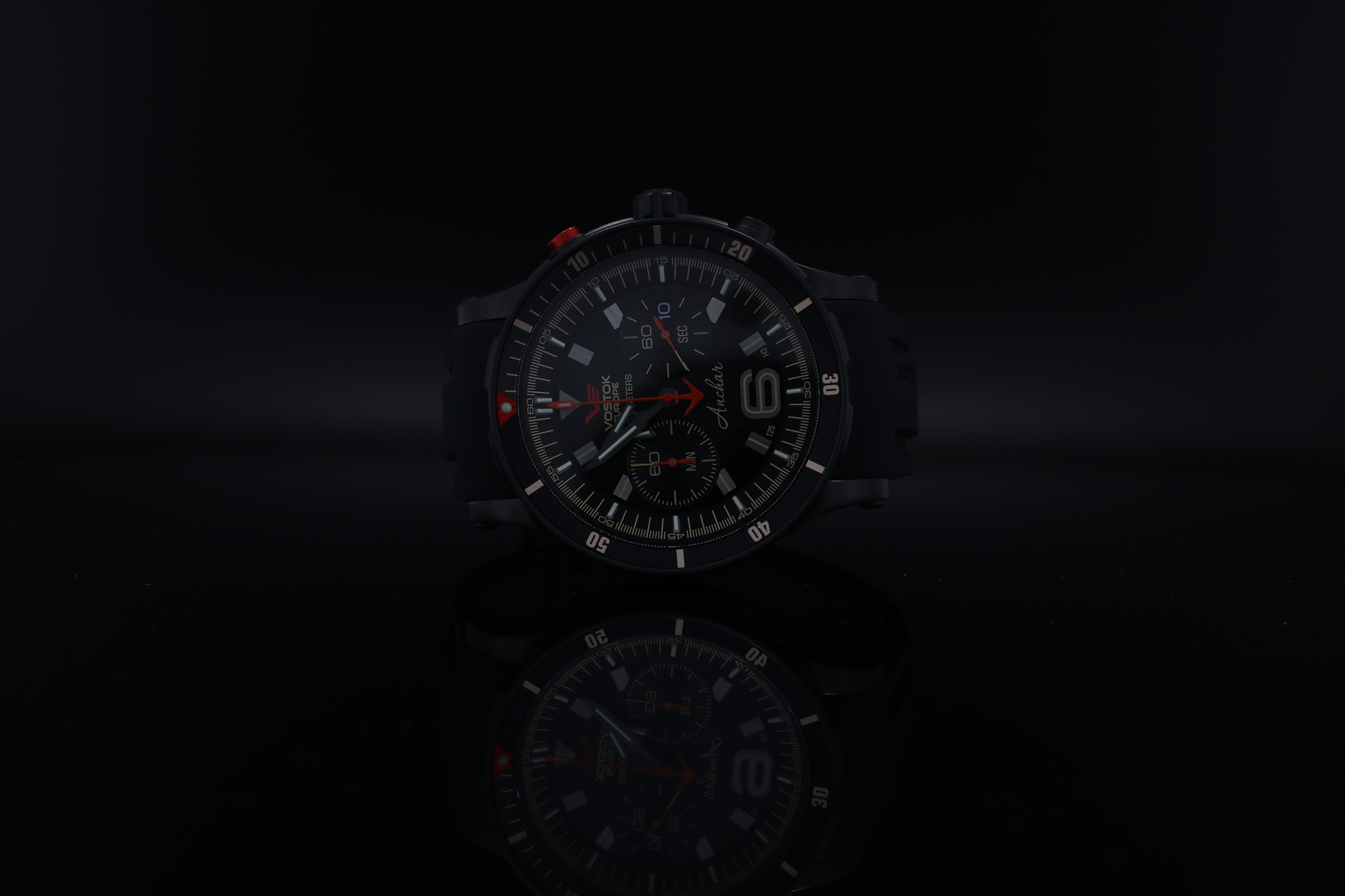 Vostok Europe 6S21-510C582SR Anchar Chrono zegarek sportowy Anchar - miniatura 4