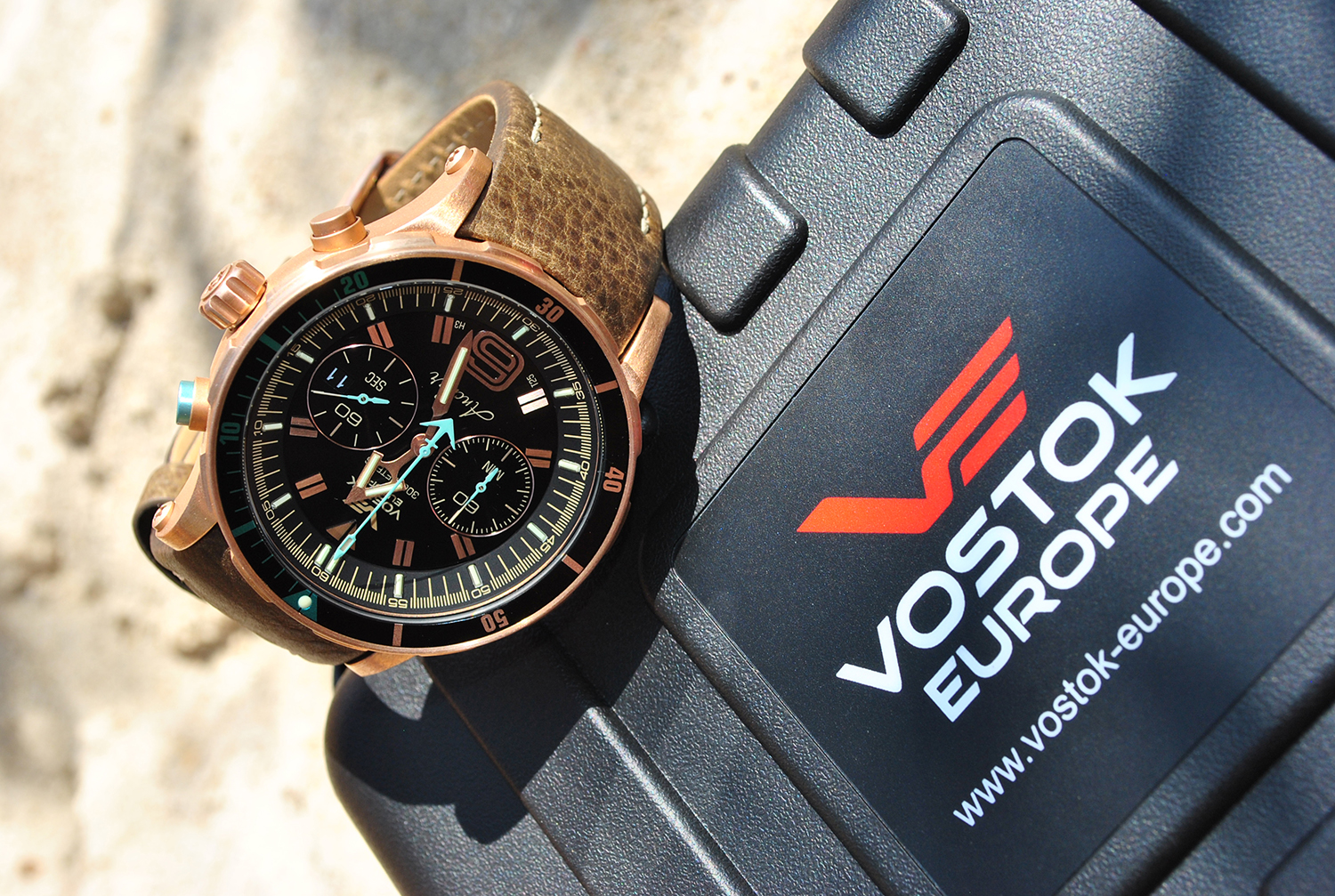 Vostok Europe 6S21-510O585S zegarek męski sportowy Anchar pasek - miniatura 14