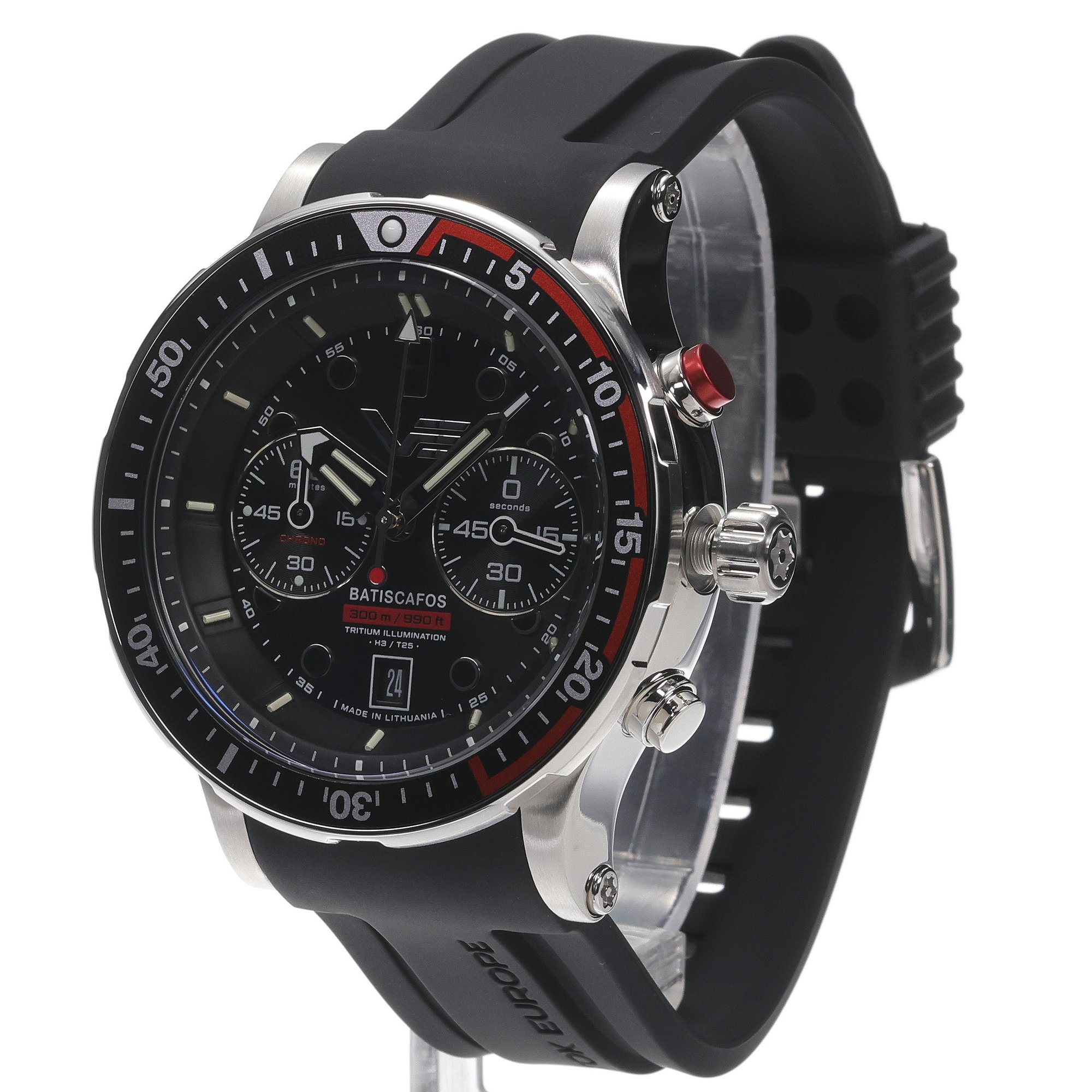 Vostok Europe 6S21-511A771SB zegarek męski typudiver Batiscafos pasek