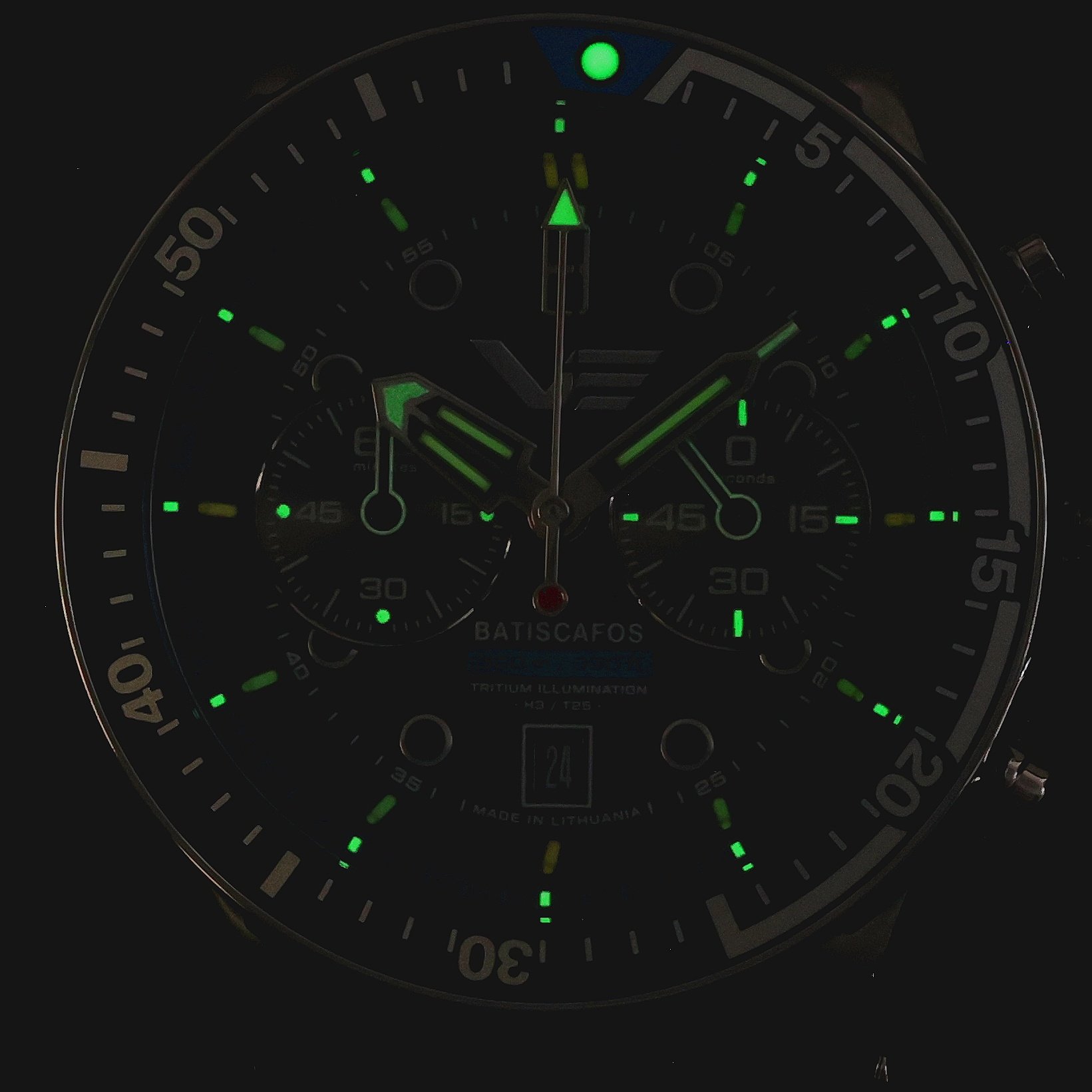 Vostok Europe 6S21-511A772 zegarek męski typudiver Batiscafos pasek - miniatura 5
