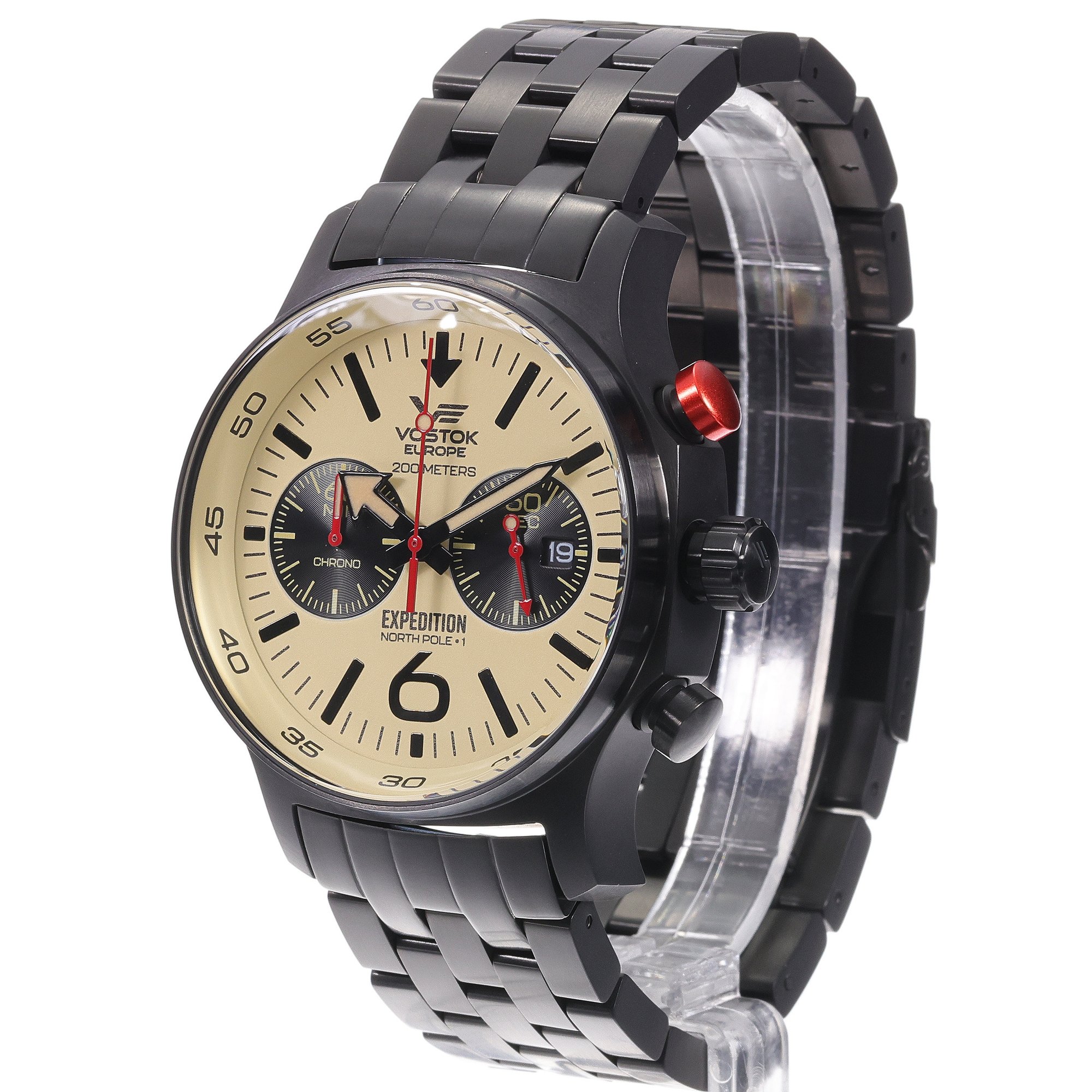 Vostok Europe 6S21-595C644B Expedition North Pole 1 Chrono 47mm zegarek klasyczny Expedition - miniatura 2