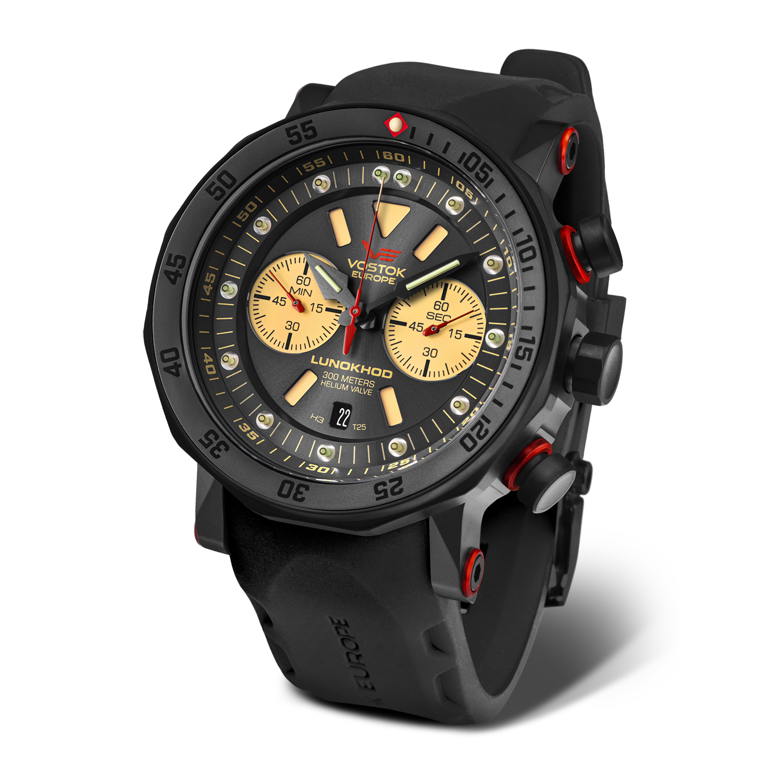Vostok Europe 6S21-620C629 zegarek męski Lunokhod - miniatura 6