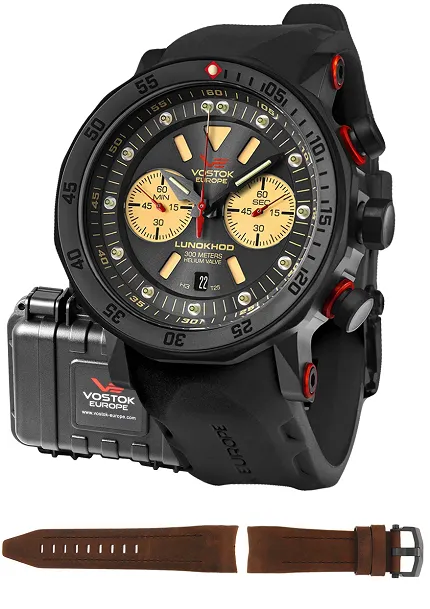 Vostok Europe 6S21-620C629S Lunokhod Lunokhod-2 Chrono - zdjęcie 1