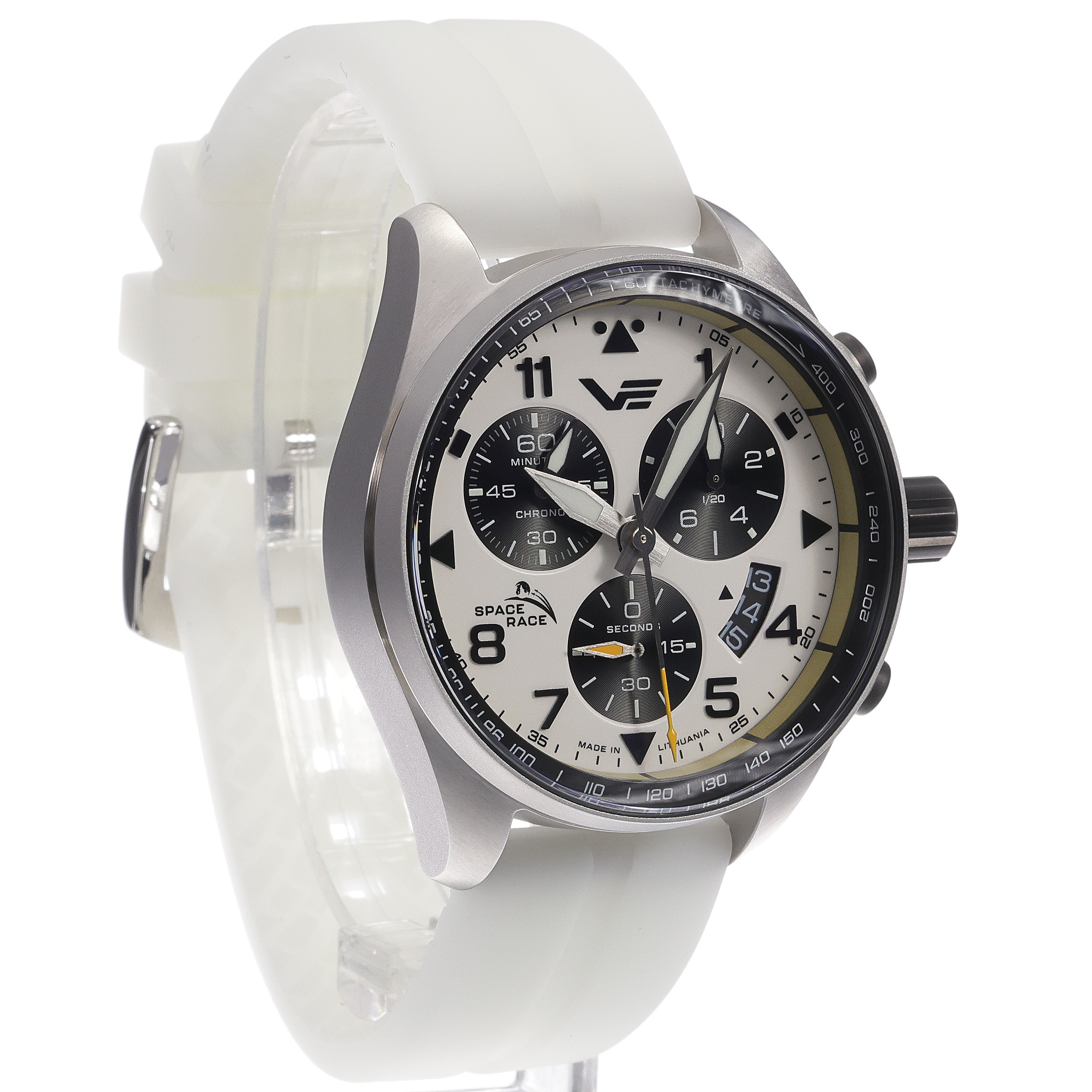 Vostok Europe 6S30-325A743SWL zegarek Space Race z chronograf