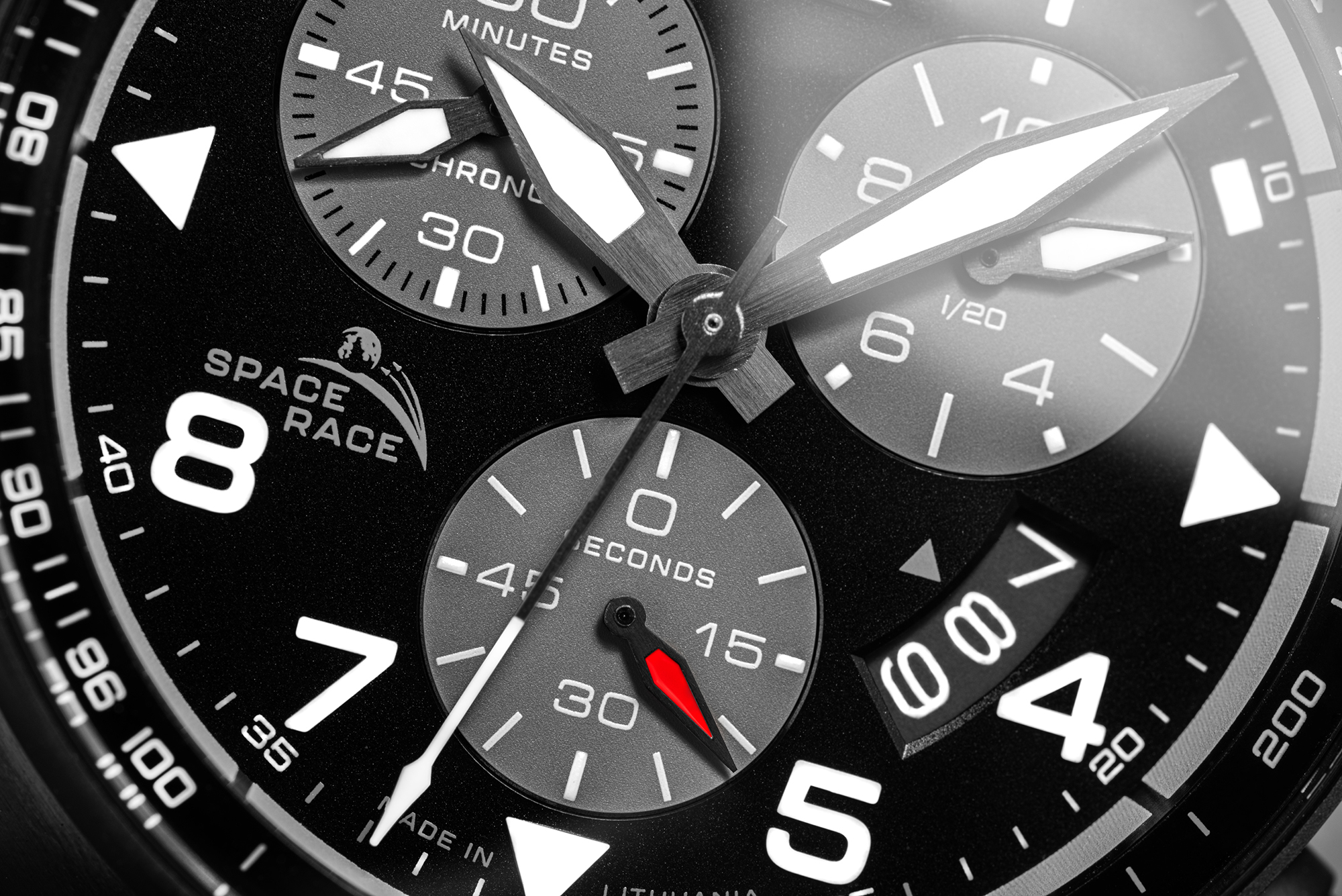 Vostok Europe 6S30-325C744NBR zegarek męski Space Race