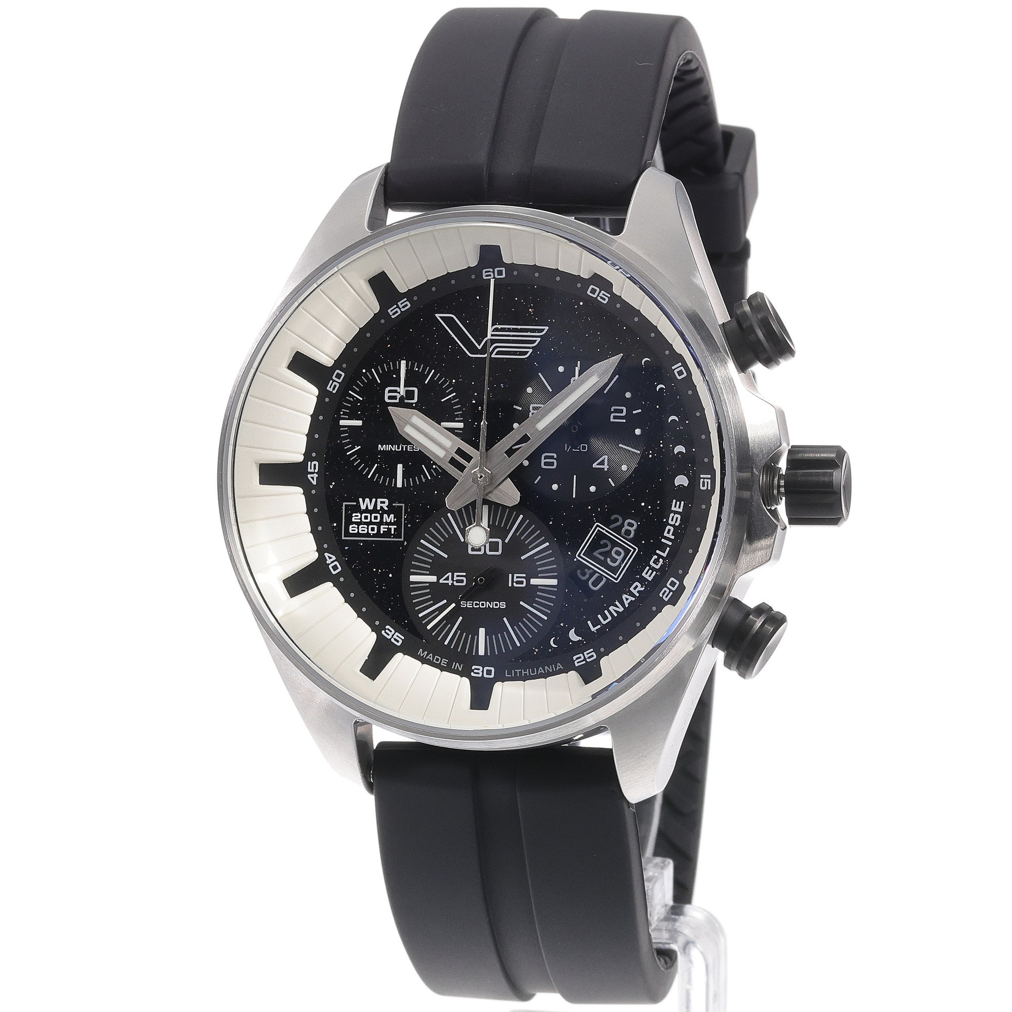 Vostok Europe 6S30-325E727S Lunar Eclipse zegarek klasyczny Celestial Objects - miniatura 2