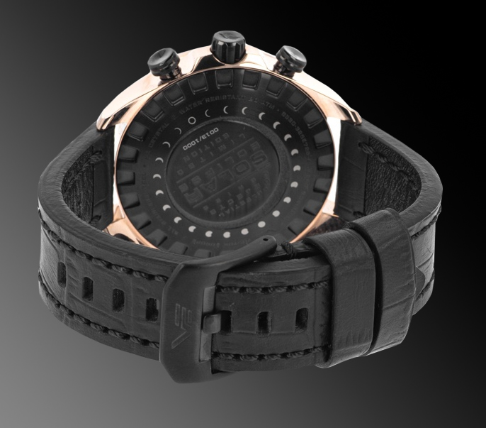 Vostok Europe 6S30-325E728 zegarek męski Celestial Objects różowe złoto - miniatura 13
