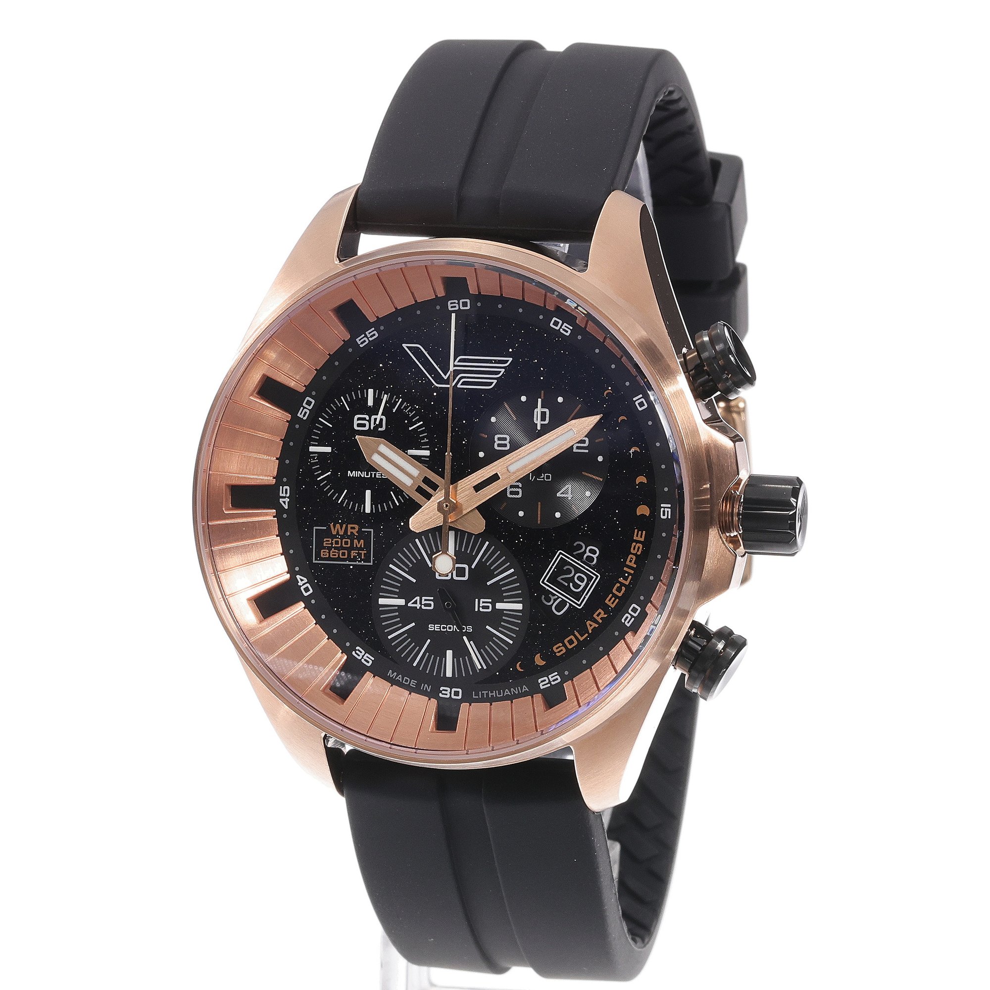 Vostok Europe 6S30-325E728S Solar Eclipse zegarek klasyczny Celestial Objects - miniatura 2