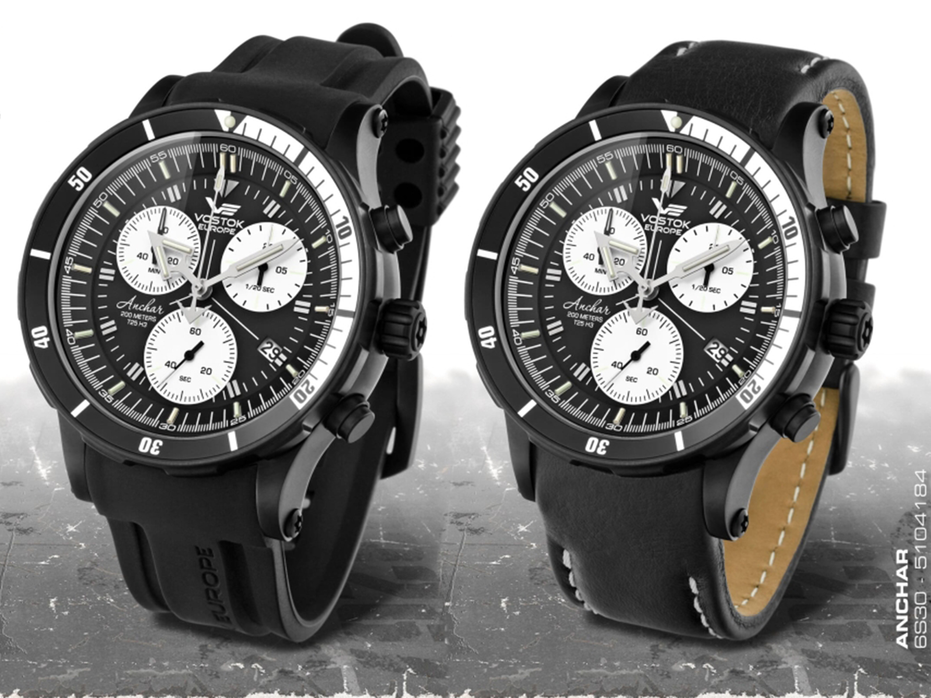 Vostok Europe 6S30-5104184S zegarek męski Anchar - miniatura 2