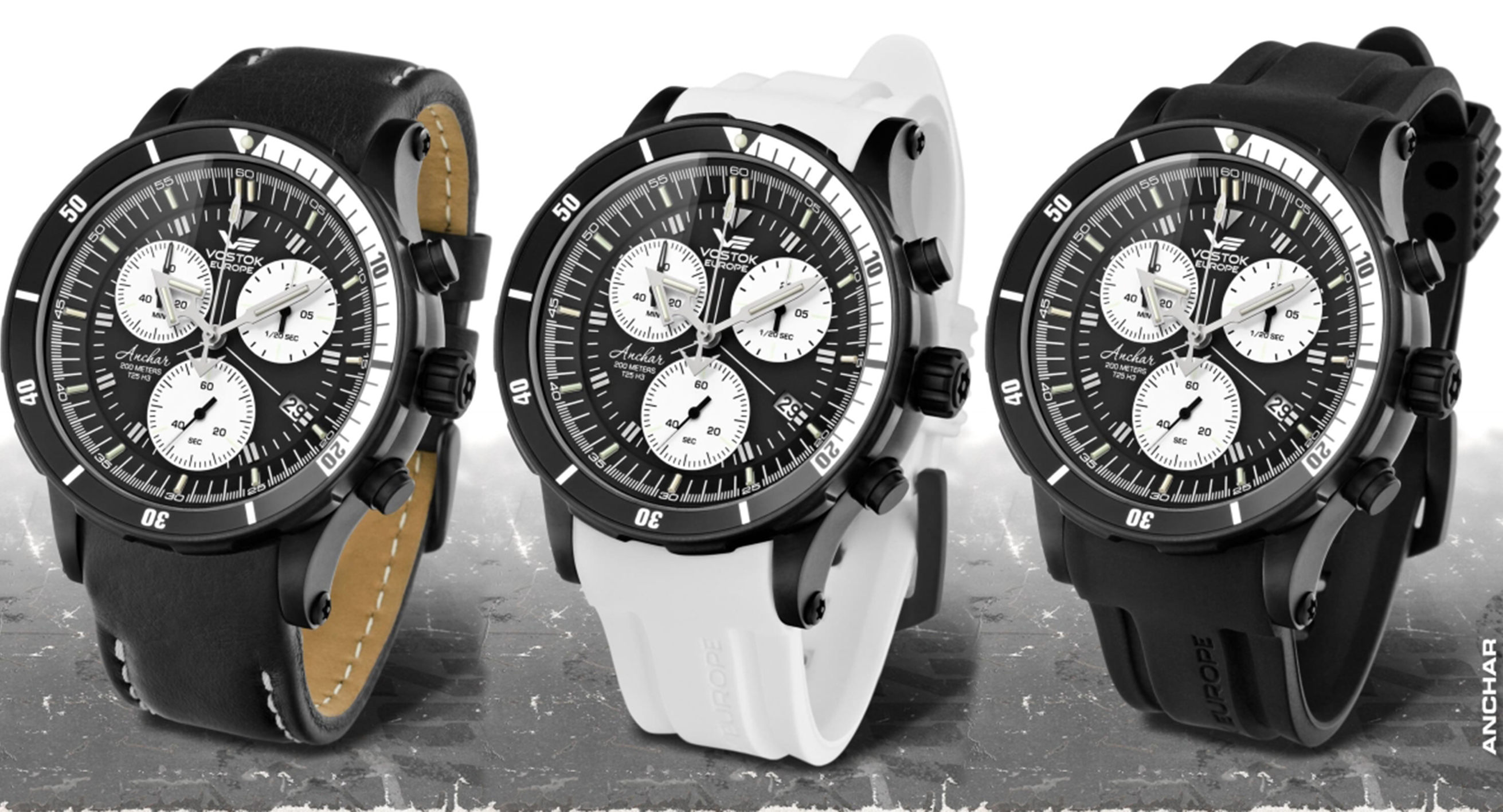 Vostok Europe 6S30-5104184SW zegarek męski Anchar - miniatura 2