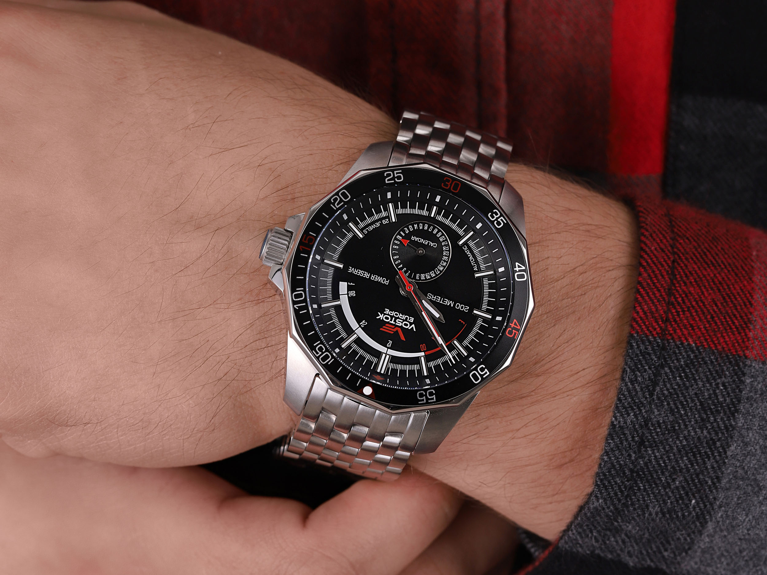 Vostok Europe NE57-225A563B zegarek męski N1 Rocket