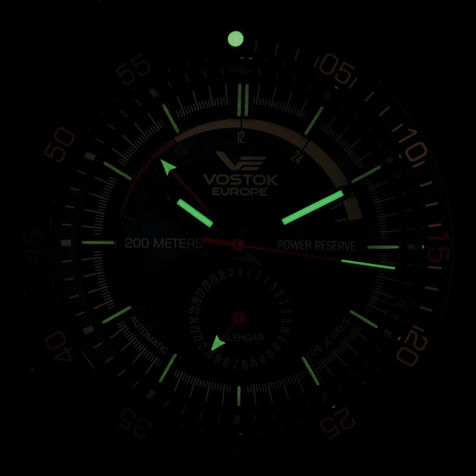 Vostok Europe NE57-225C564B N1 Rocket Rocket N-1 Automatic zegarek męski klasyczny mineralne utwardzane - miniatura 5