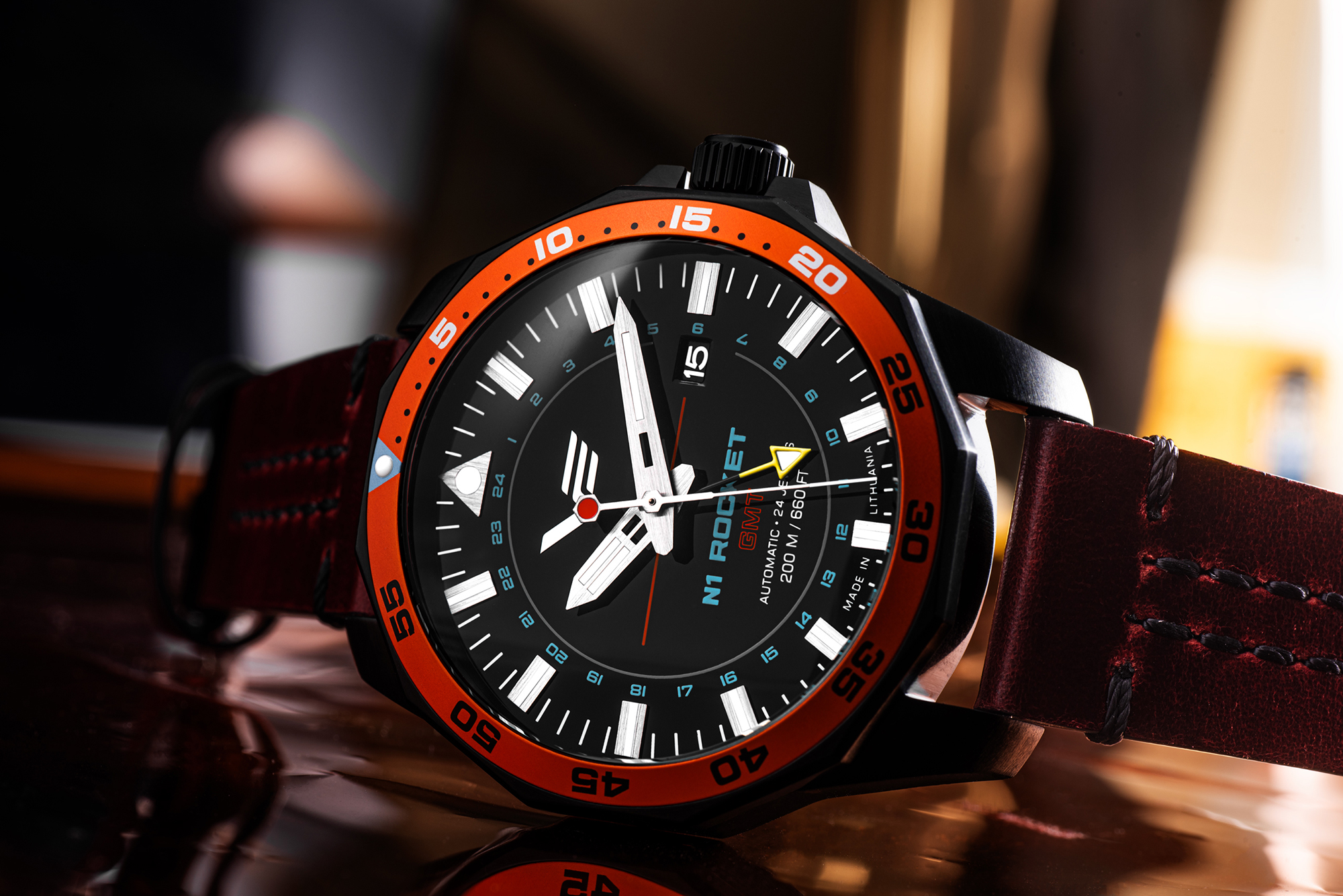 Vostok Europe NH34-225C714 zegarek męski N1 Rocket