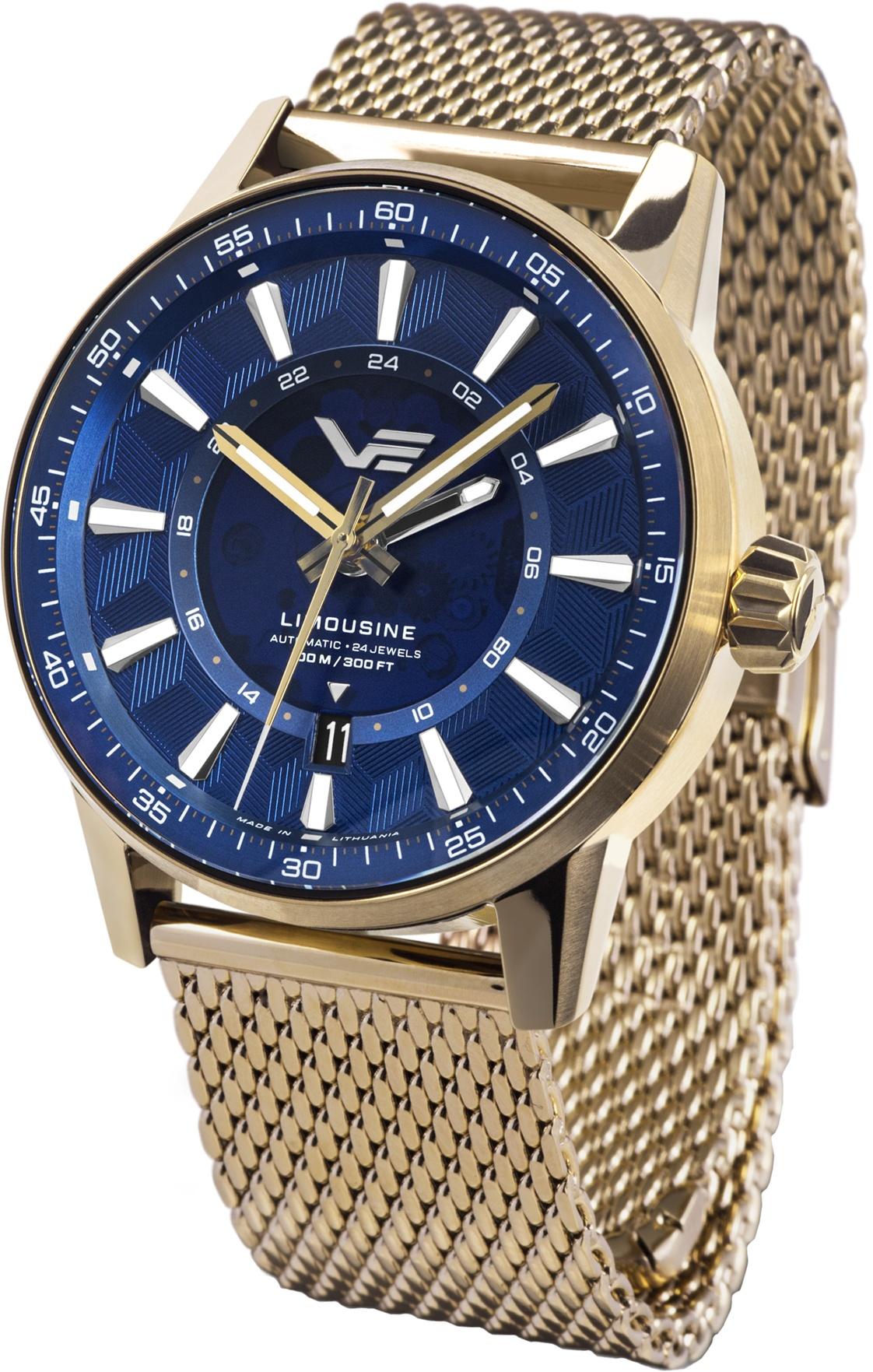 Vostok Europe NH34-561B786B Limousine Limousine 43mm Automatic Generation 2 Semi-transparent Dial - miniatura 1