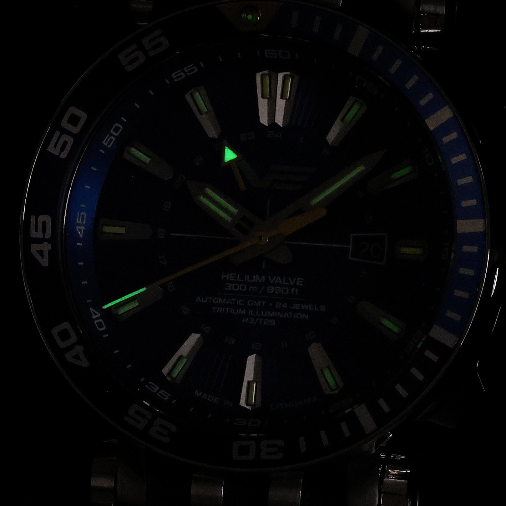 Vostok Europe NH34-575A716 zegarek męski sportowy Energia Rocket pasek