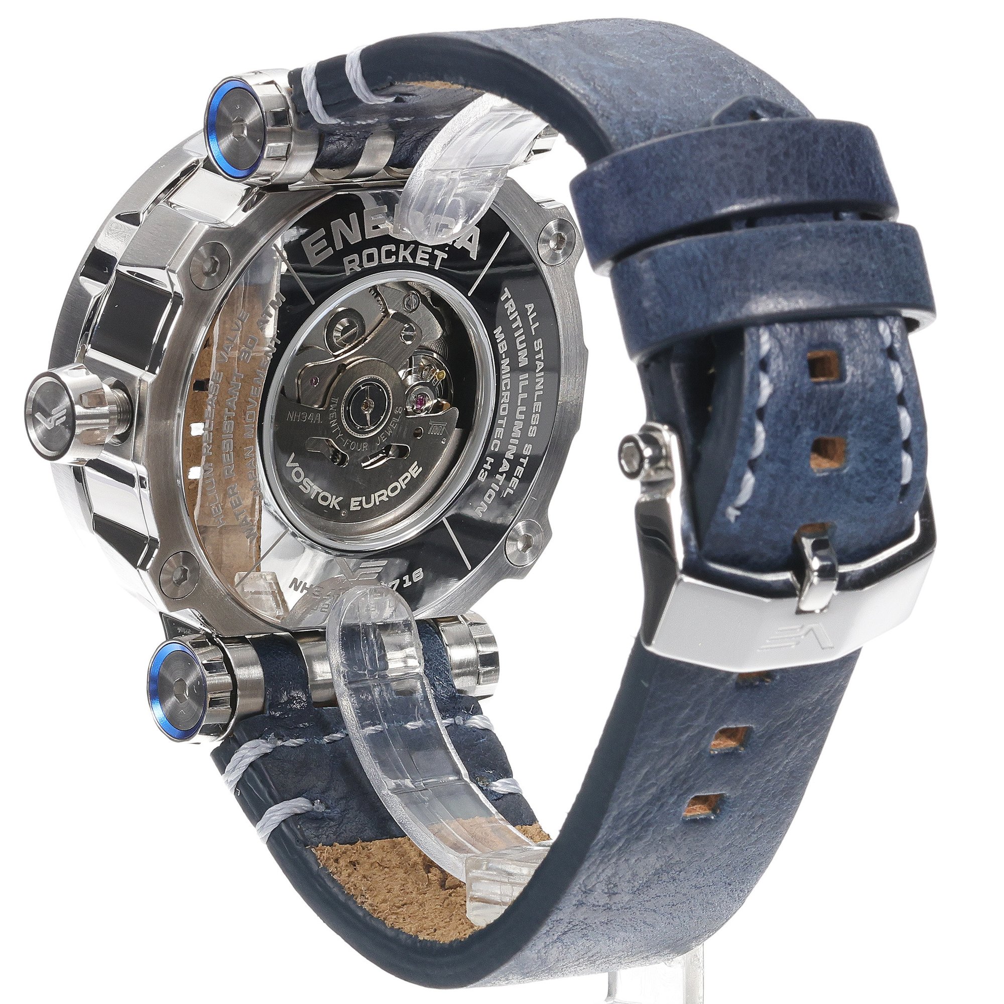 Vostok Europe NH34-575A716LBL zegarek sportowy Energia Rocket