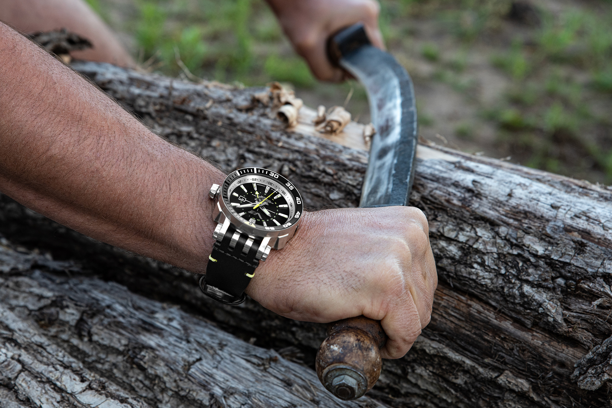 Vostok Europe NH34-575A718 Energia Rocket Automatic GMT zegarek sportowy Energia Rocket