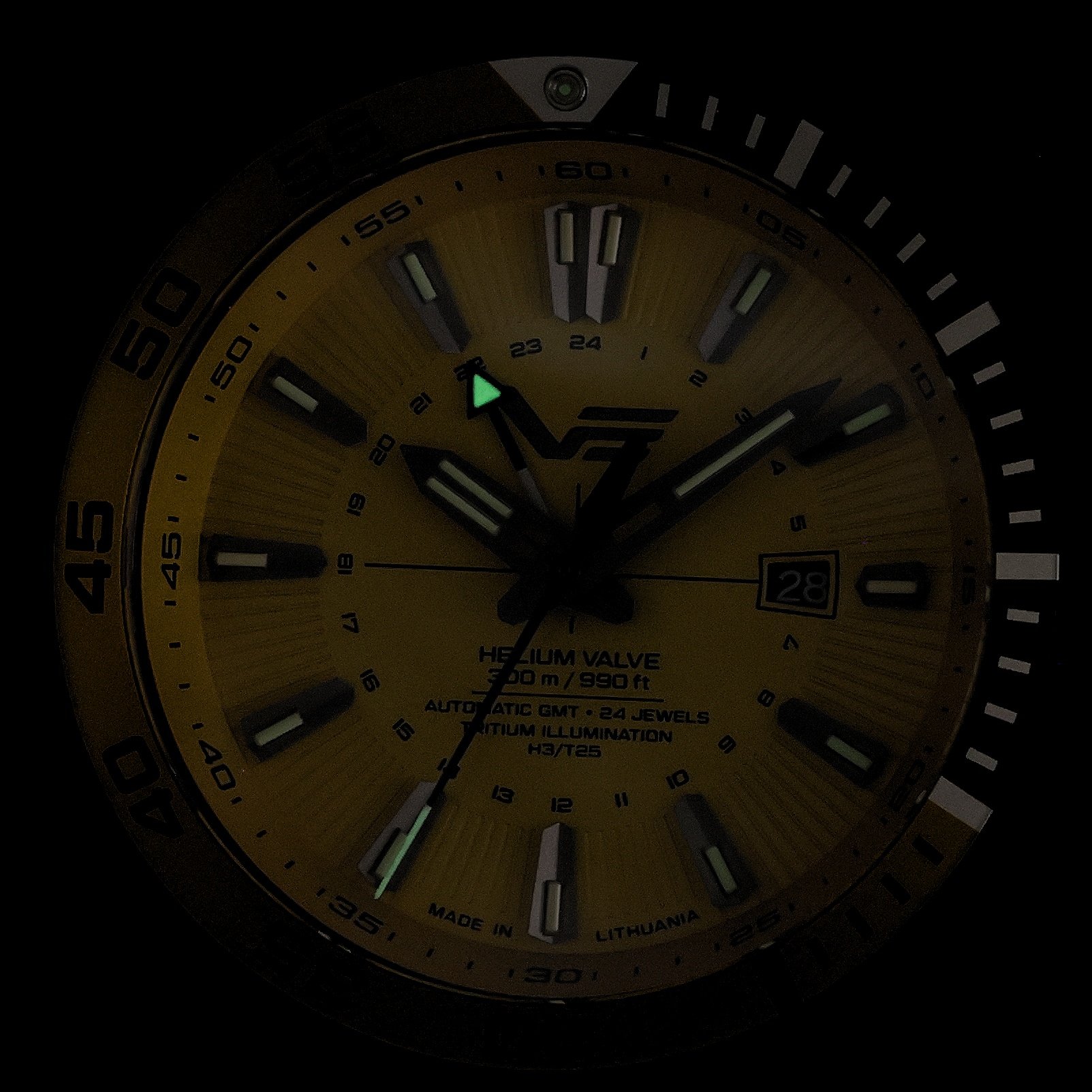 Vostok Europe NH34-575C719B Energia Rocket Automatic GMT Energia Rocket sportowy zegarek czarny