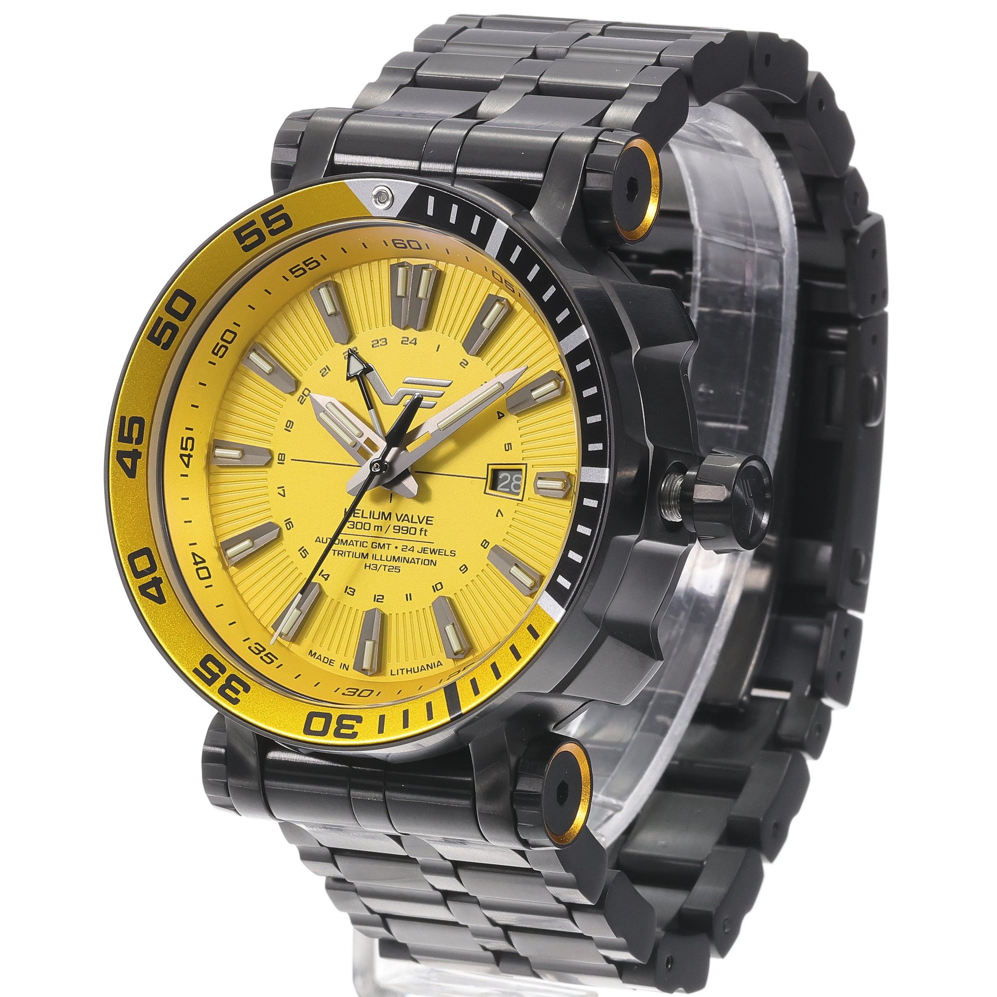 Vostok Europe NH34-575C719B Energia Rocket Energia Rocket Automatic GMT zegarek męski sportowy mineralne utwardzane