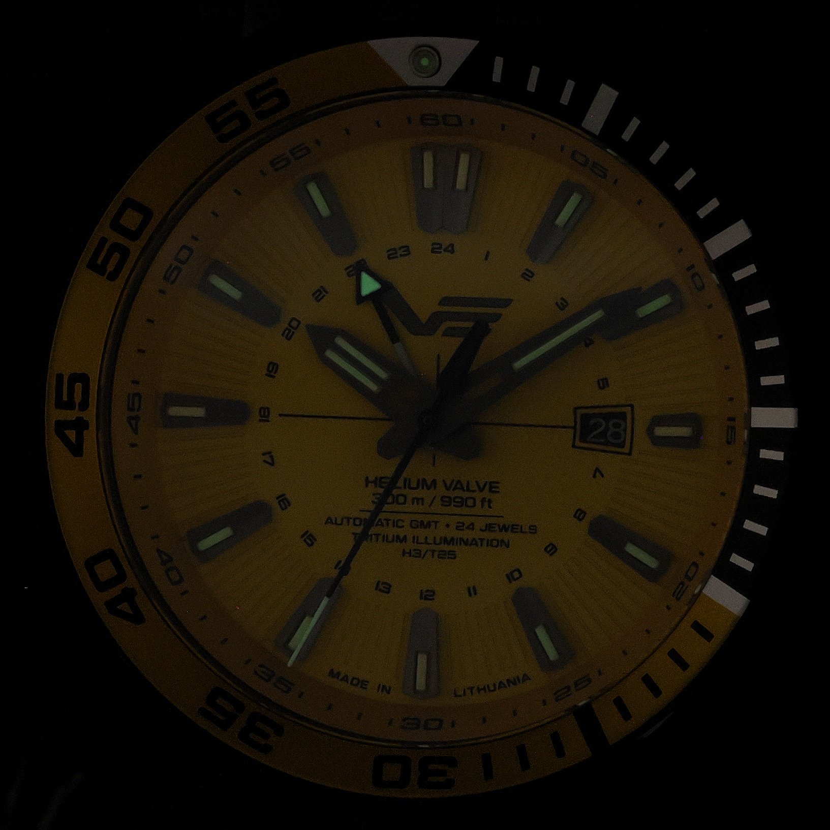 Vostok Europe NH34-575C719S Energia Rocket Automatic GMT Energia Rocket sportowy zegarek czarny