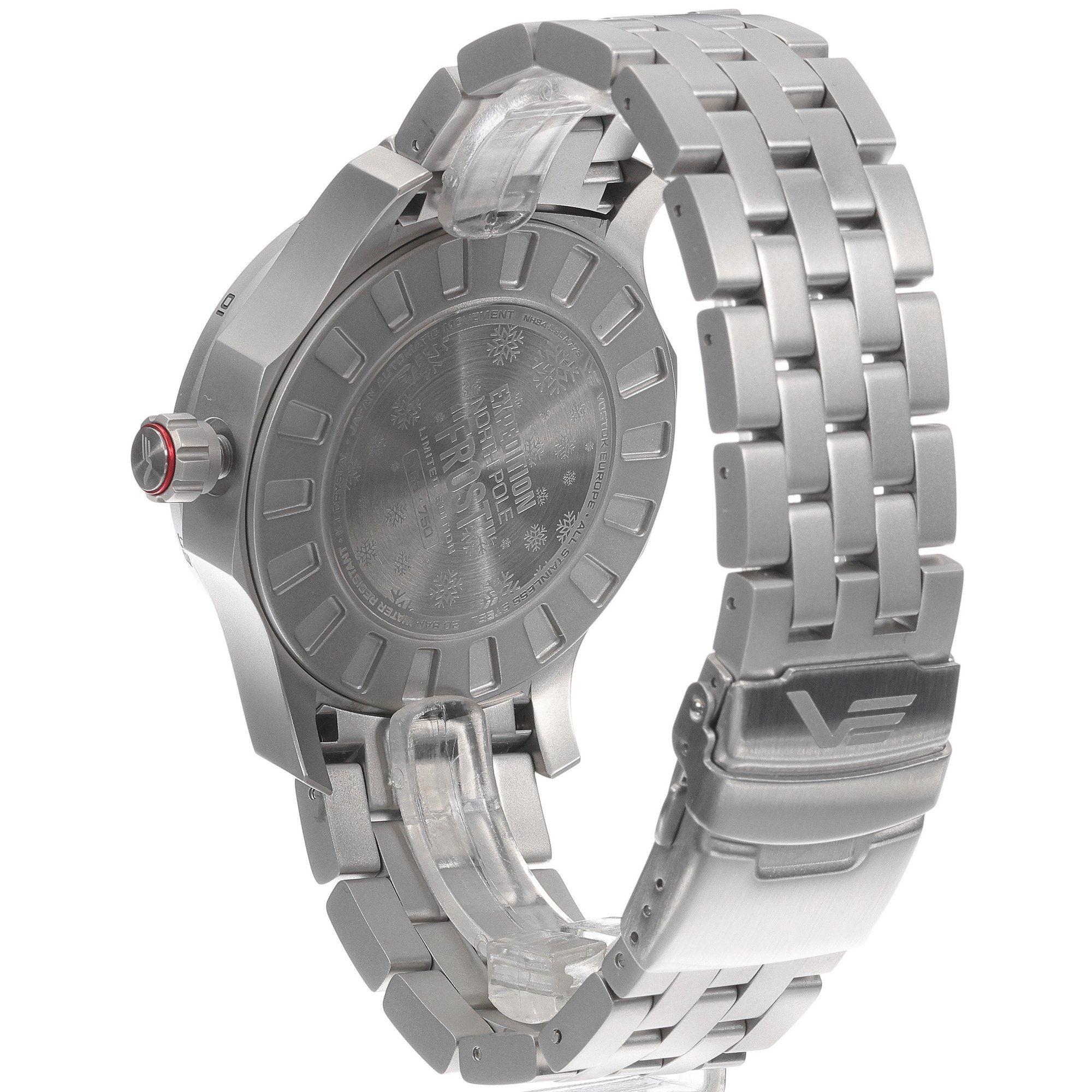 Vostok Europe NH34-595A773B zegarek srebrny sportowy Expedition bransoleta - miniatura 4
