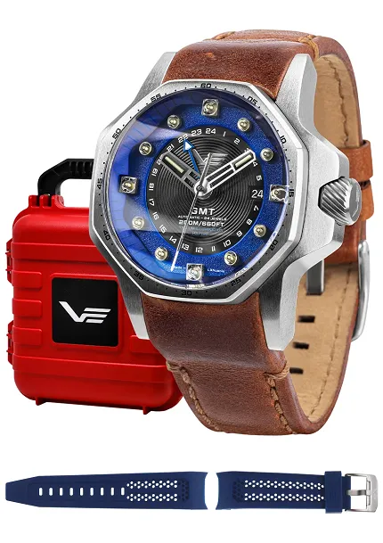 Vostok Europe NH34A-640A701 Atomic Age Atomic Age Fermi Line Automatic GMT - zdjęcie 1