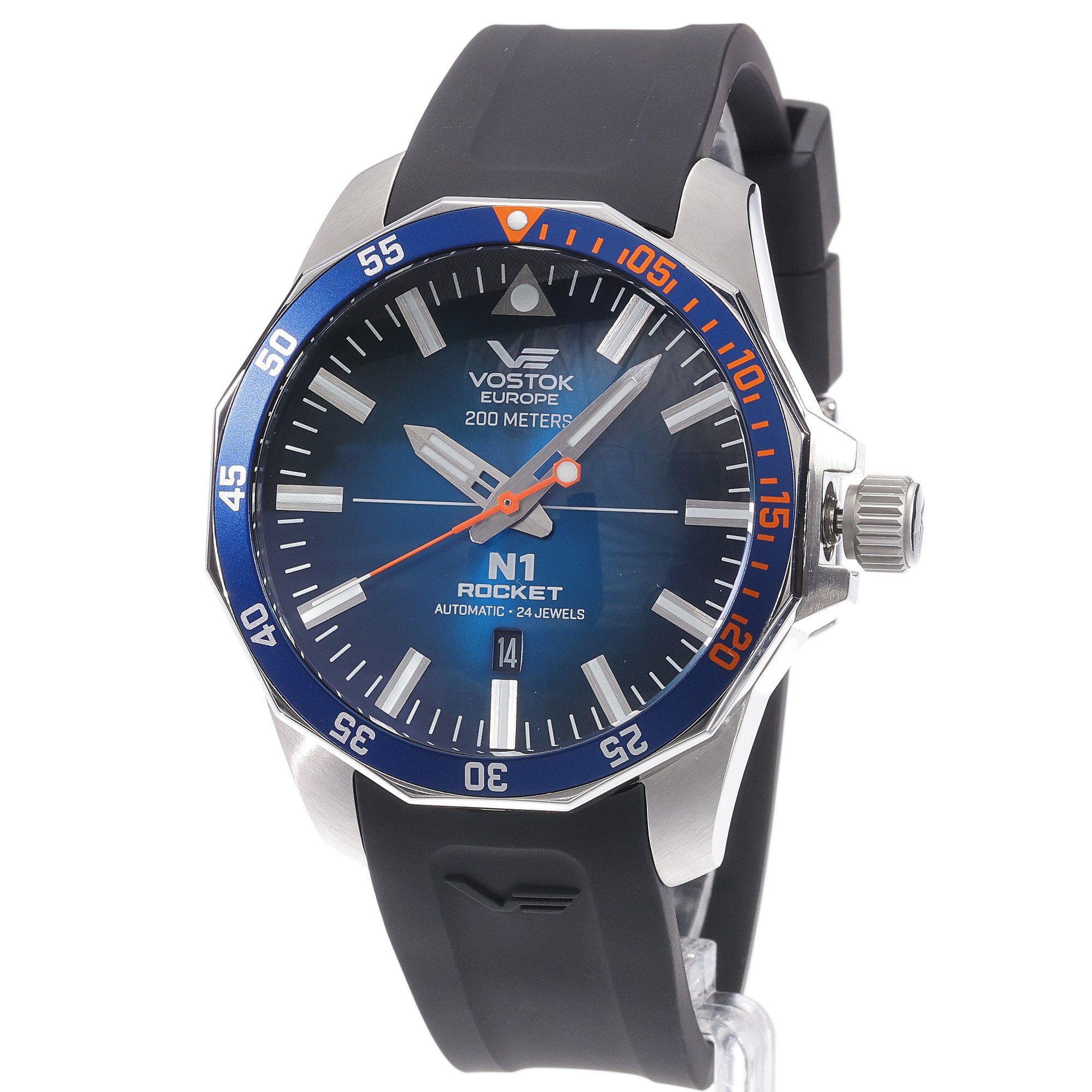 Vostok Europe NH35A-225A615S zegarek klasyczny N1 Rocket - miniatura 2