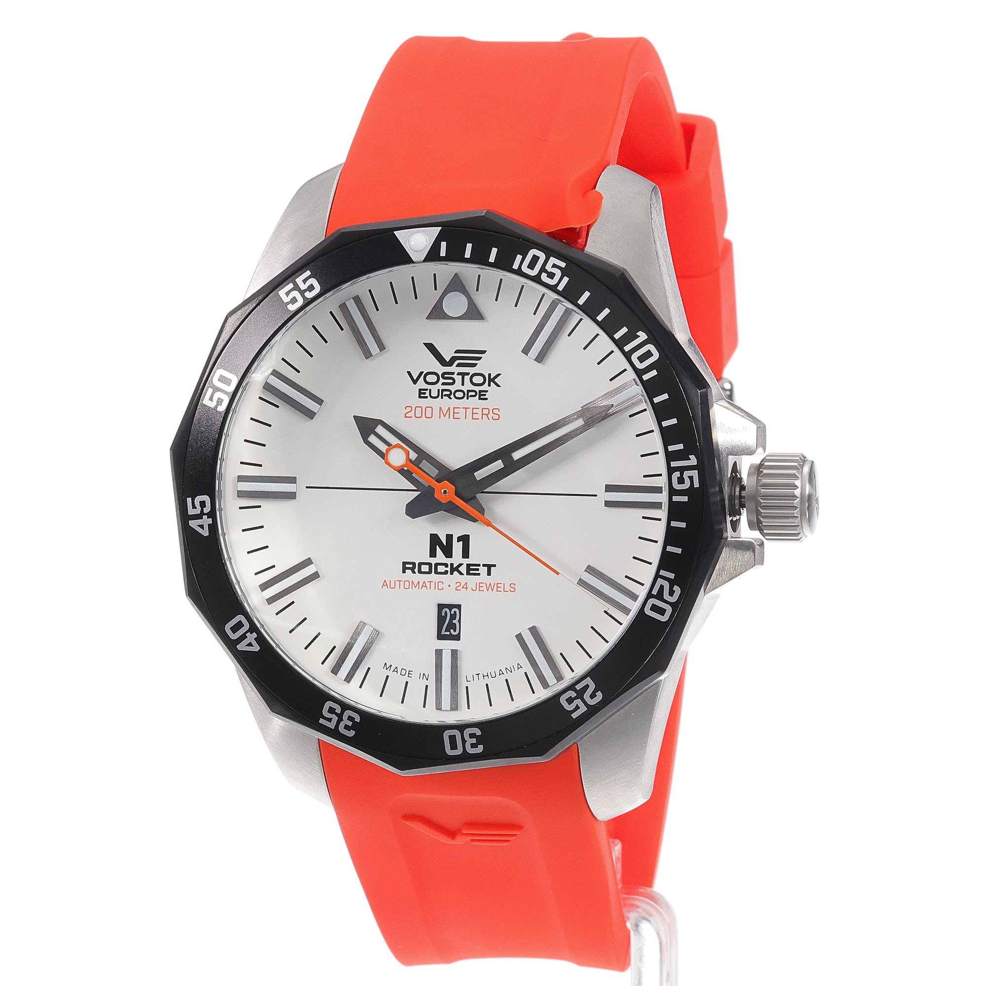 Vostok Europe NH35A-225E711SR zegarek klasyczny N1 Rocket