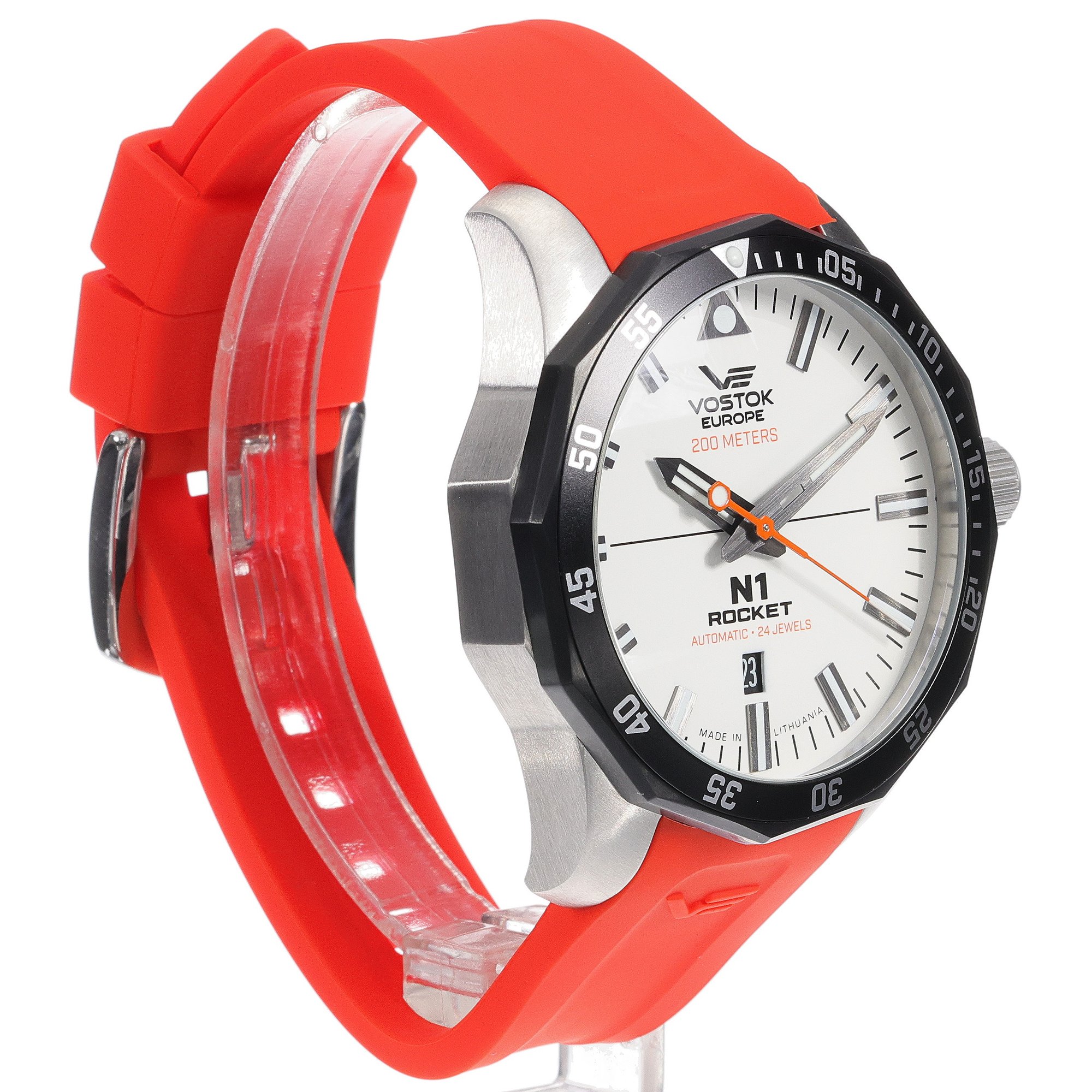 Vostok Europe NH35A-225E711SR zegarek męski N1 Rocket