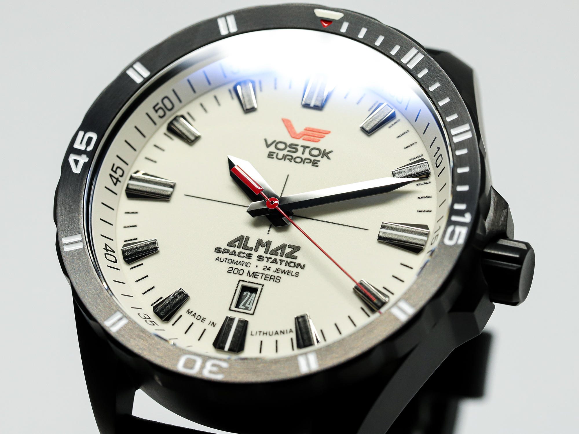 Vostok Europe NH35A-320C680S zegarek męski Almaz - miniatura 6