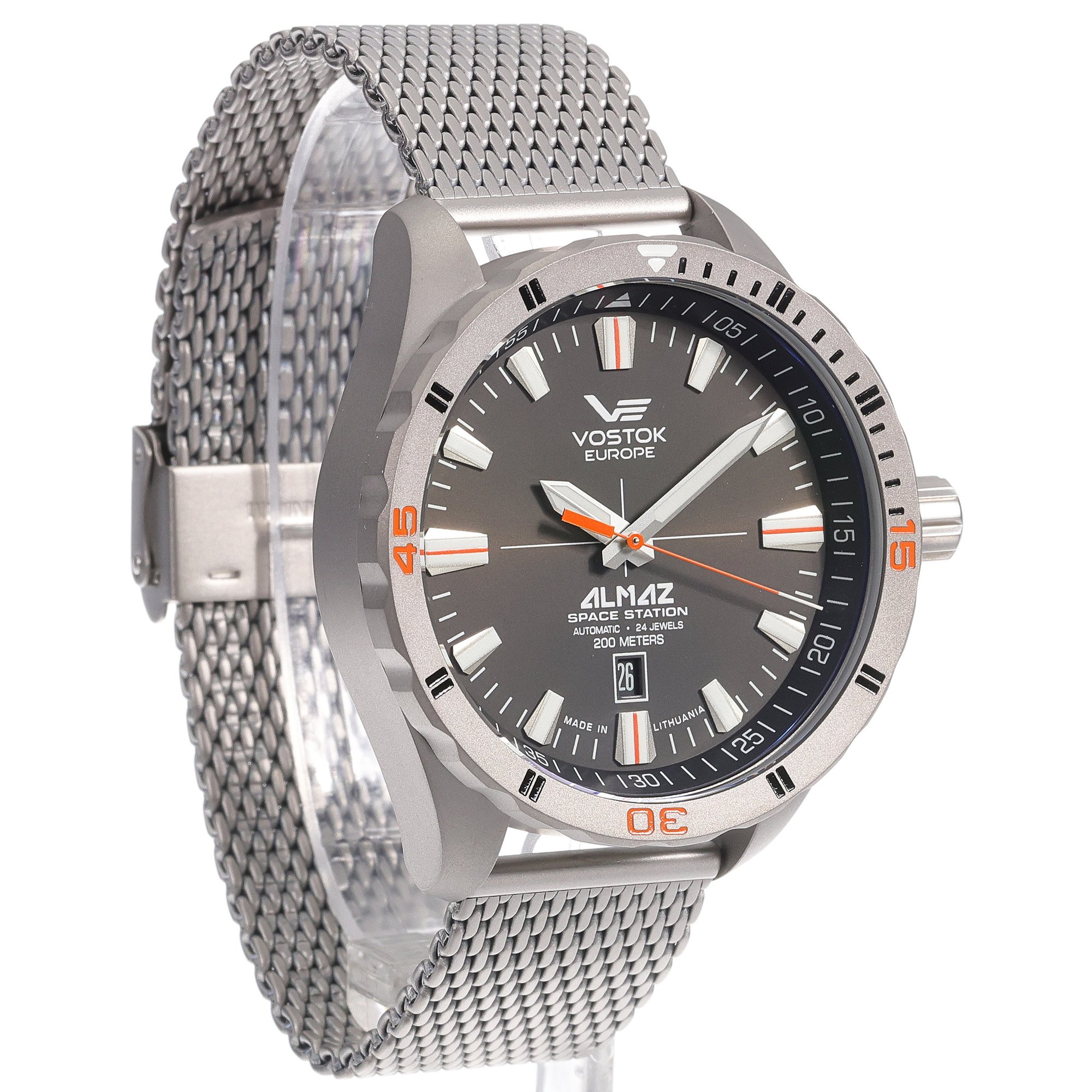 Vostok Europe NH35A-320H263B męski zegarek Almaz bransoleta - miniatura 3
