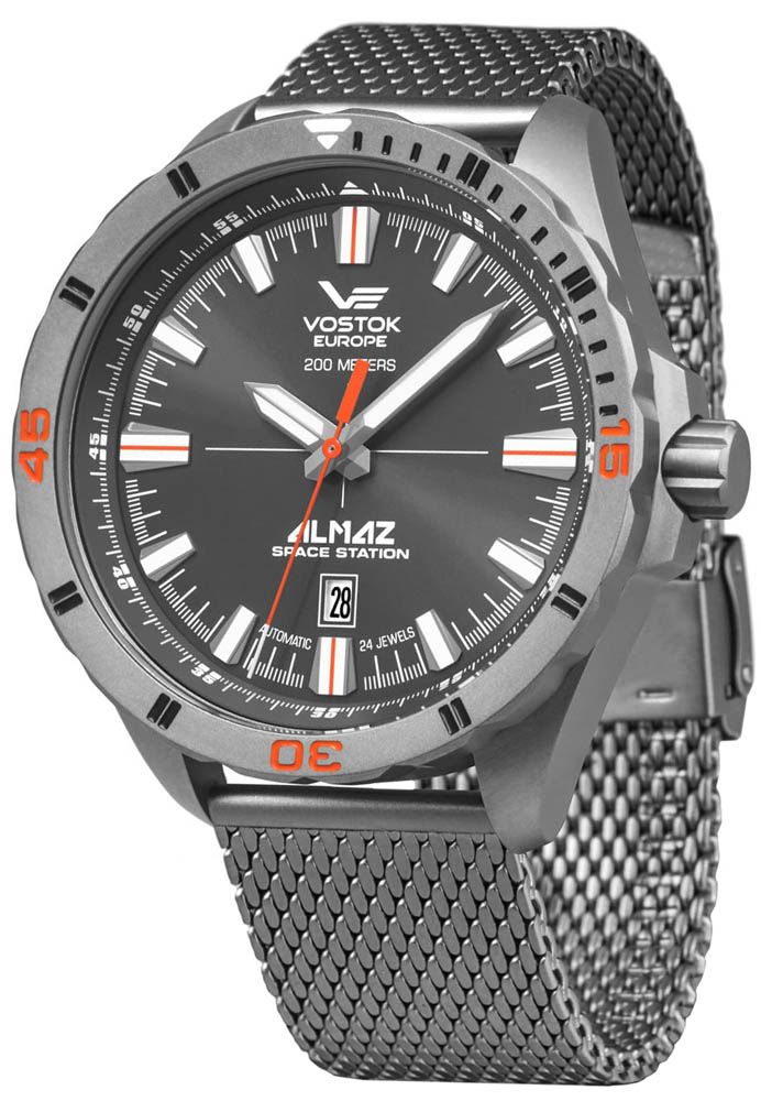 Vostok Europe NH35A-320H263B zegarek męski Almaz - miniatura 6