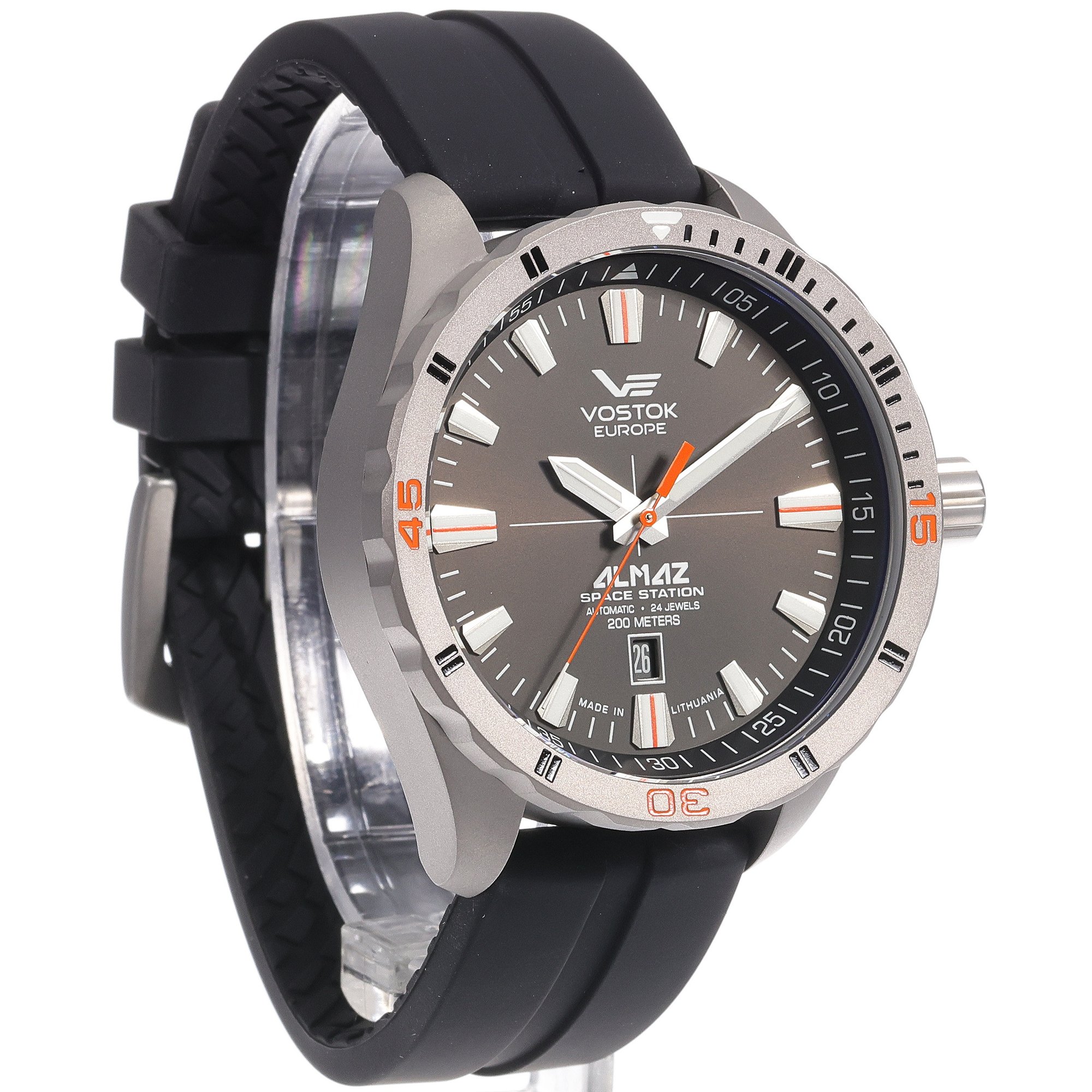 Vostok Europe NH35A-320H263S męski zegarek Almaz pasek - miniatura 3