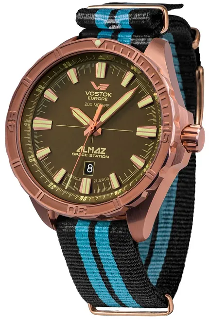 Vostok Europe NH35A-320O516N Almaz Almaz Automatic Bronze - zdjęcie 1