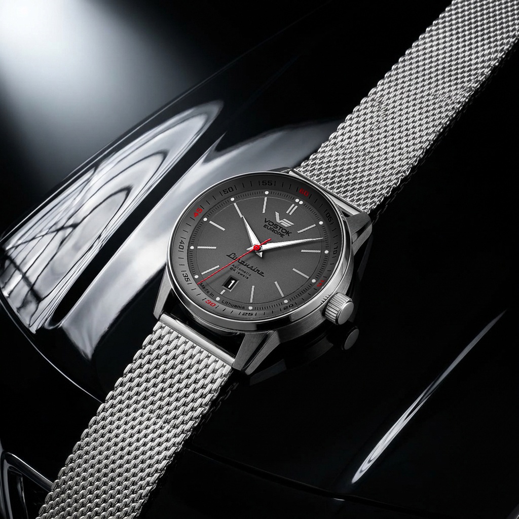 Zegarek Vostok Europe na bransolecie