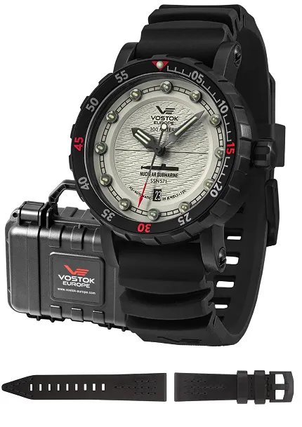 Vostok Europe NH35A-571C607S SSN 571 SSN 571 Nuclear Submarine Automatic - zdjęcie 1