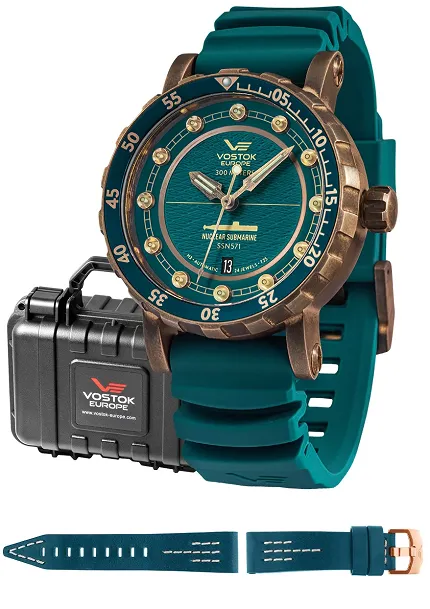 Vostok Europe NH35A-571O609S SSN 571 SSN 571 Nuclear Submarine Automatic - zdjęcie 1