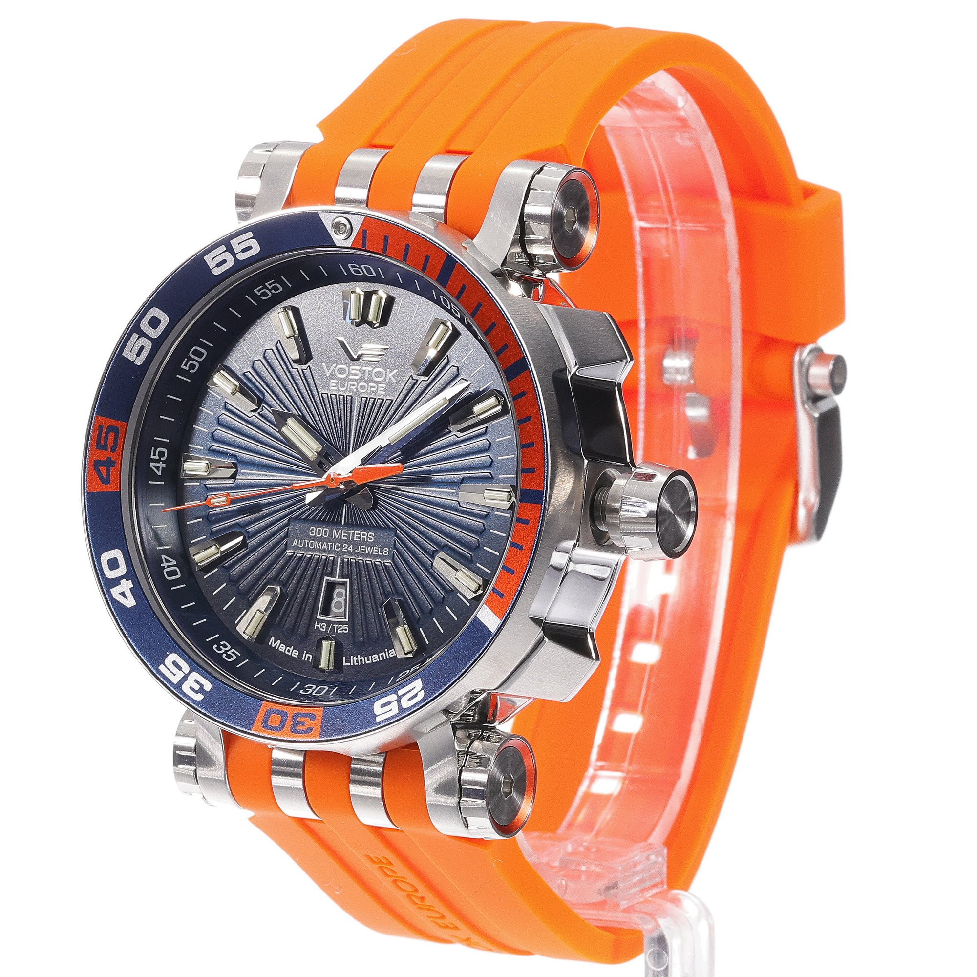 Vostok Europe NH35A-575A279SO zegarek męski Energia Rocket srebrny - miniatura 2