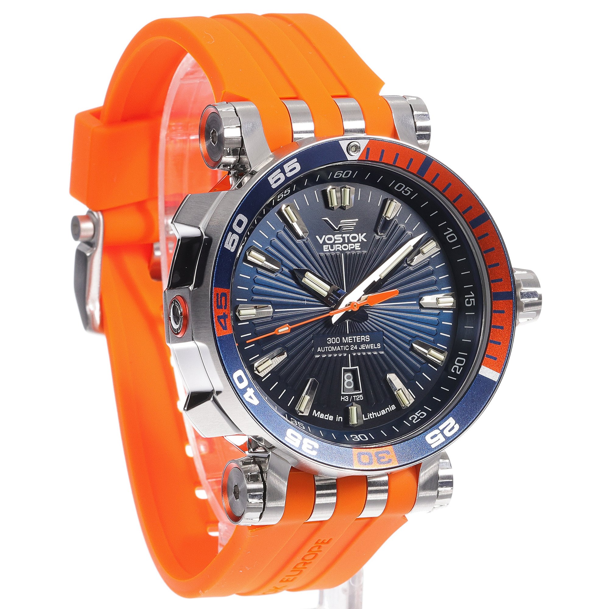 Vostok Europe NH35A-575A279SO zegarek męski sportowy Energia Rocket pasek - miniatura 3