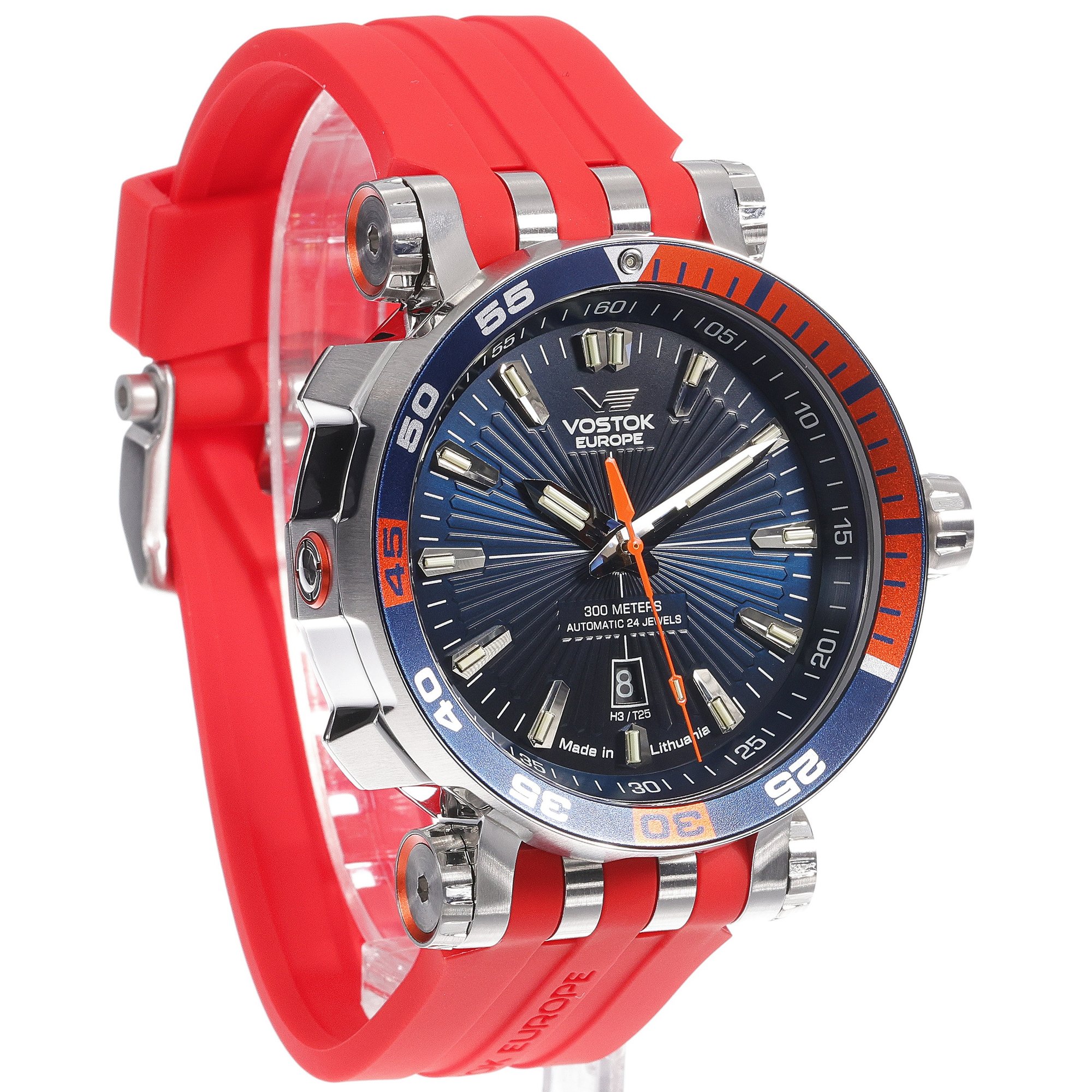 Vostok Europe NH35A-575A279SR męski zegarek Energia Rocket pasek - miniatura 3