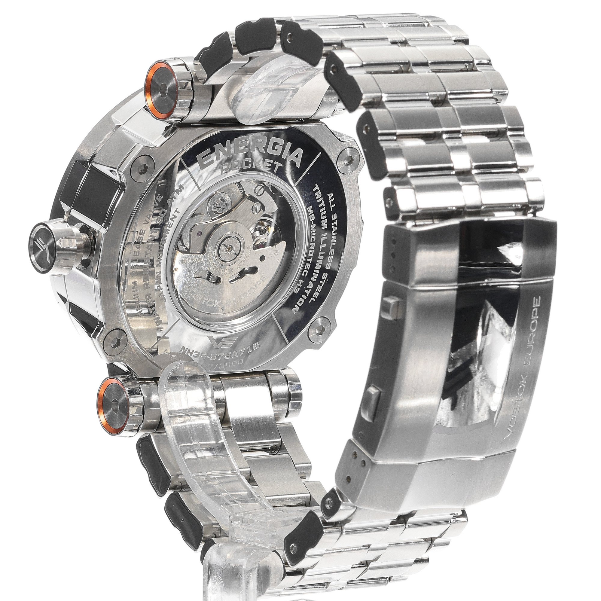 Vostok Europe NH35A-575A715B męski zegarek Energia Rocket bransoleta - miniatura 4